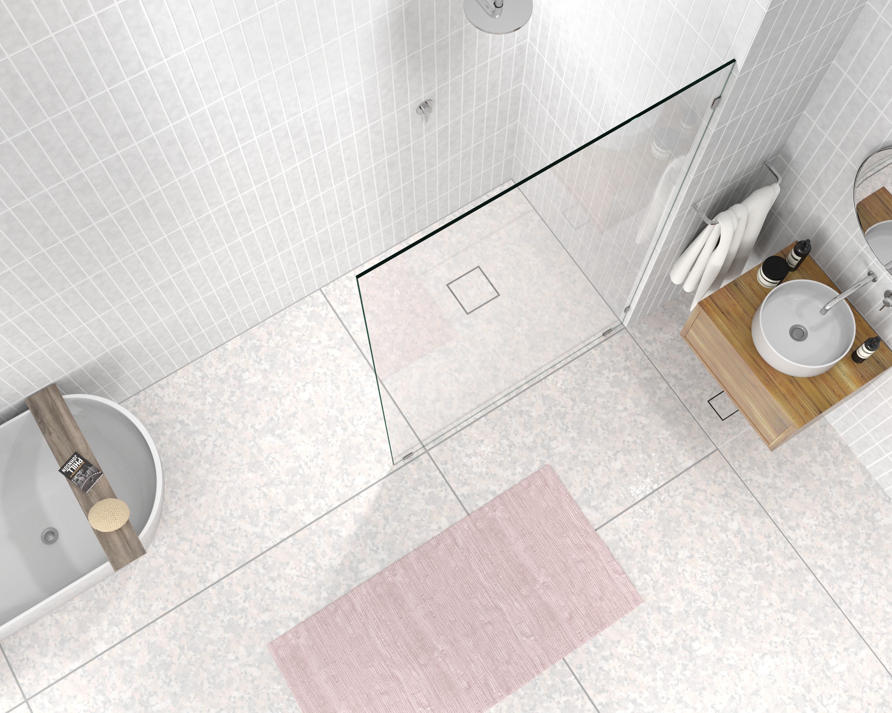 Glass Warehouse GW-SFP-49-CH Shower-Doors - View #4