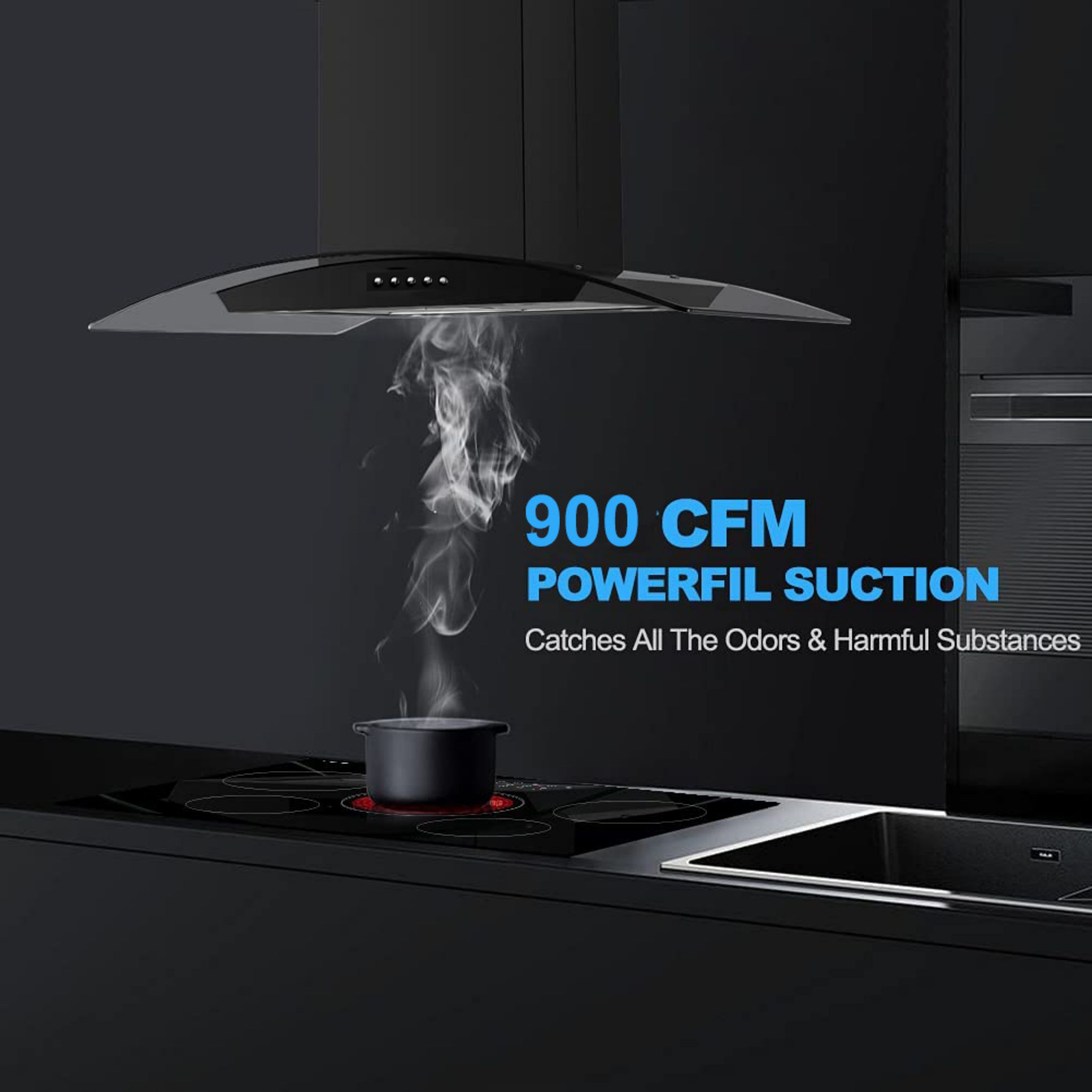 Maocao Hoom BH-P360Y Island-Range-Hoods - View #3