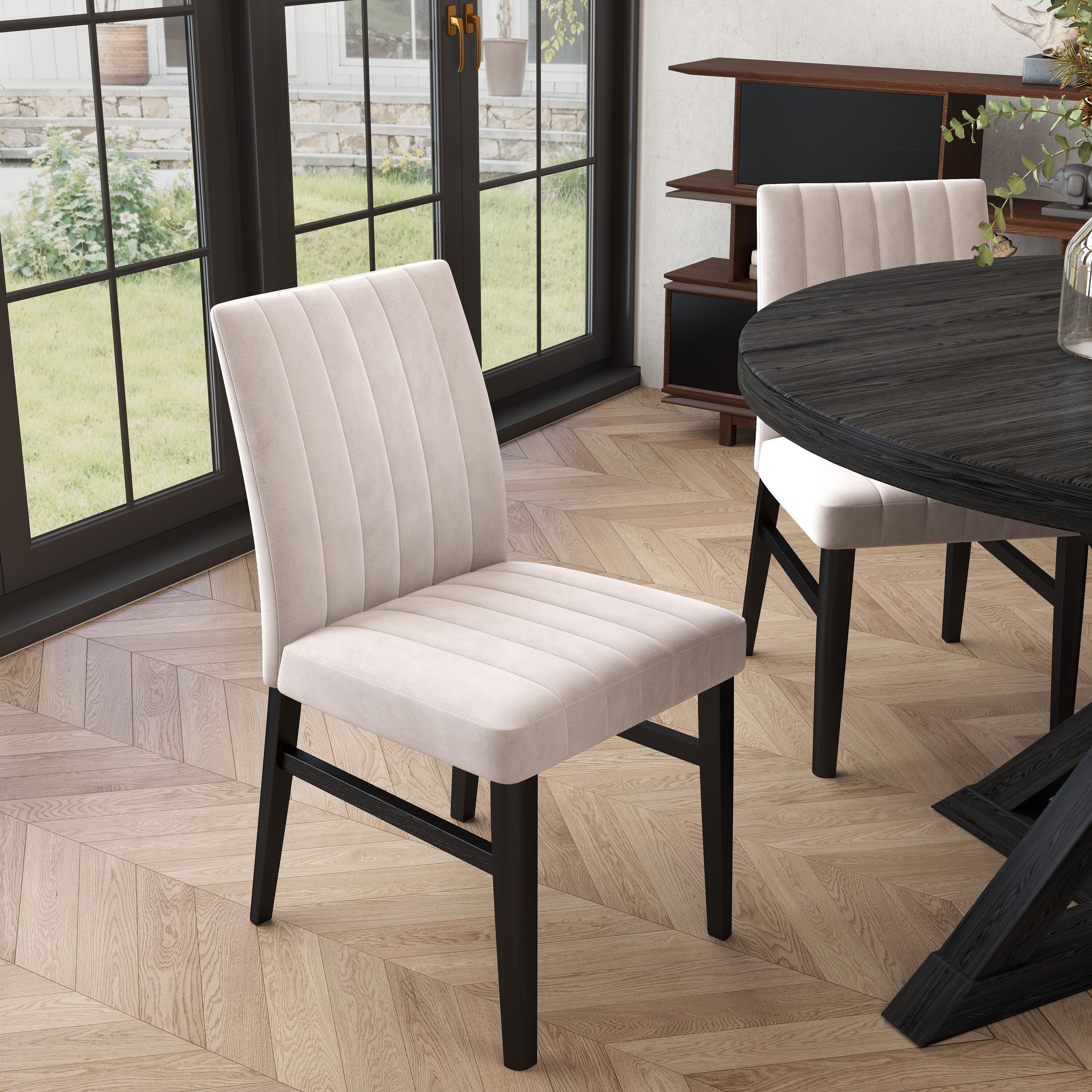 Roundhill Furniture T304-C056TAX2 Dining-Sets - View #9