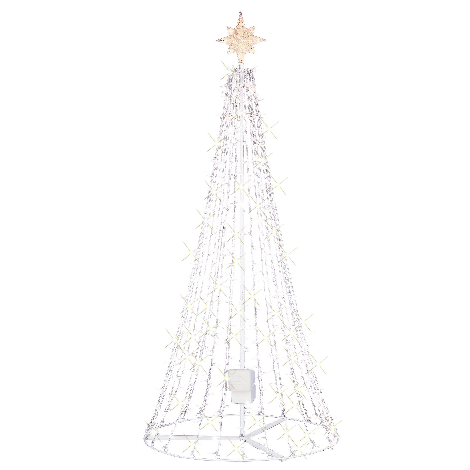 GE iTwinkle 7.5-in Twinkle Tree with White Incandescent Lights in the ...