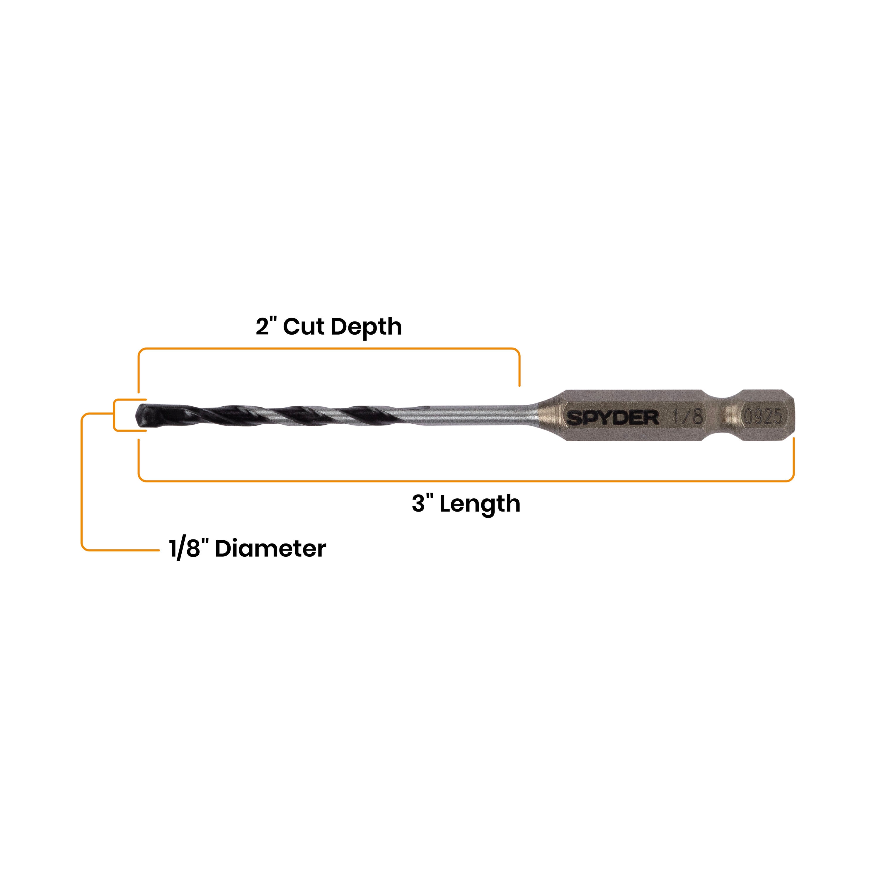 Spyder 950053 Cement-Masonry-Drill-Bits - View #3