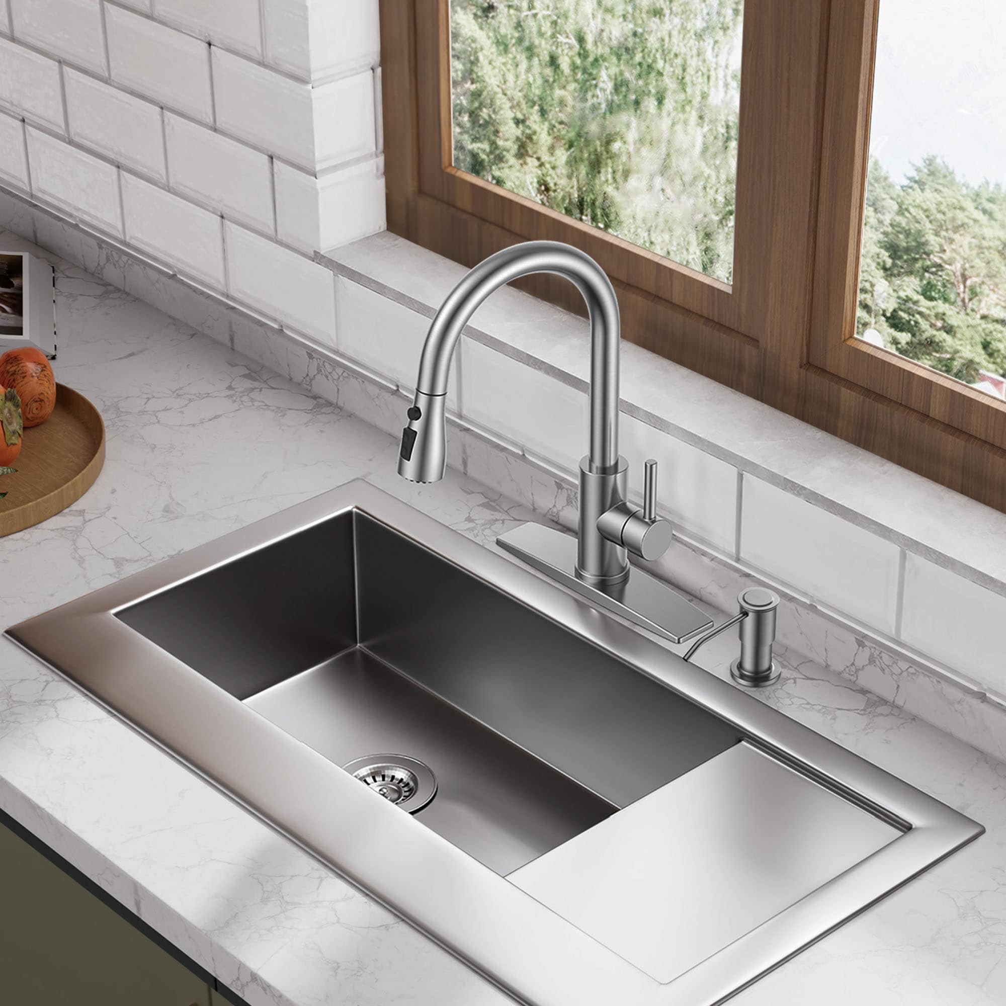 FURUISI L3BN-SD Kitchen-Faucets - View #3