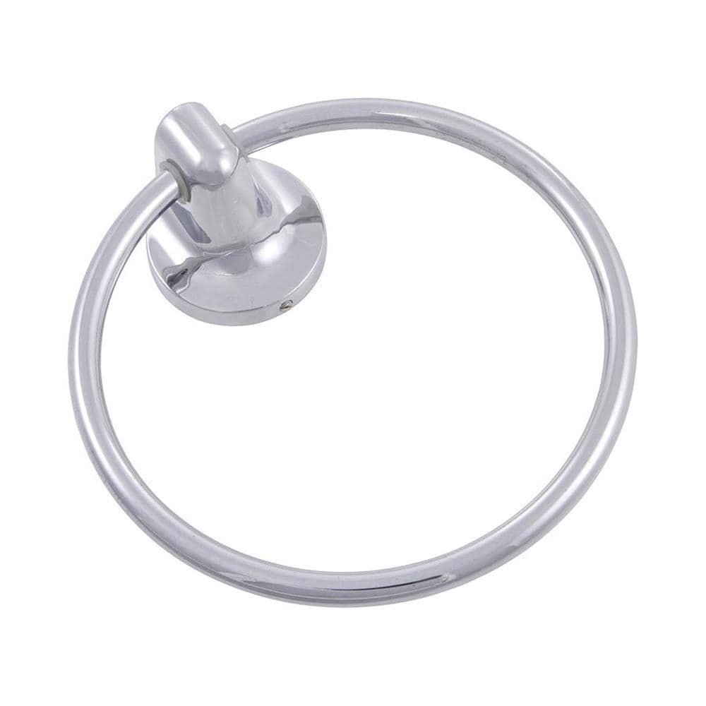 Delaney Hardware 580506 400 Series Chrome Wall mount Single Towel Ring