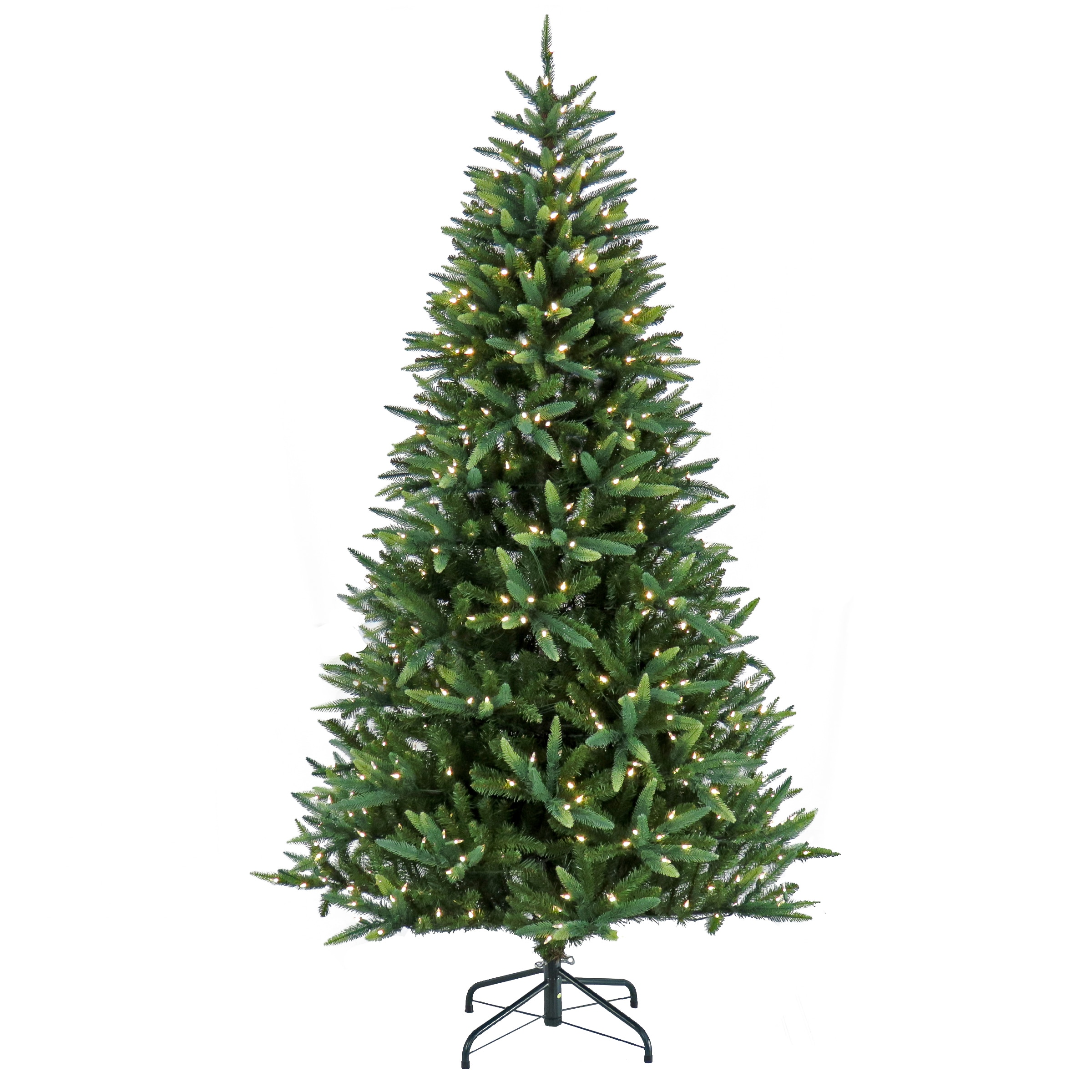 National Tree Company Spada Pine 7.5-ft Pine Pre-lit Artificial ...
