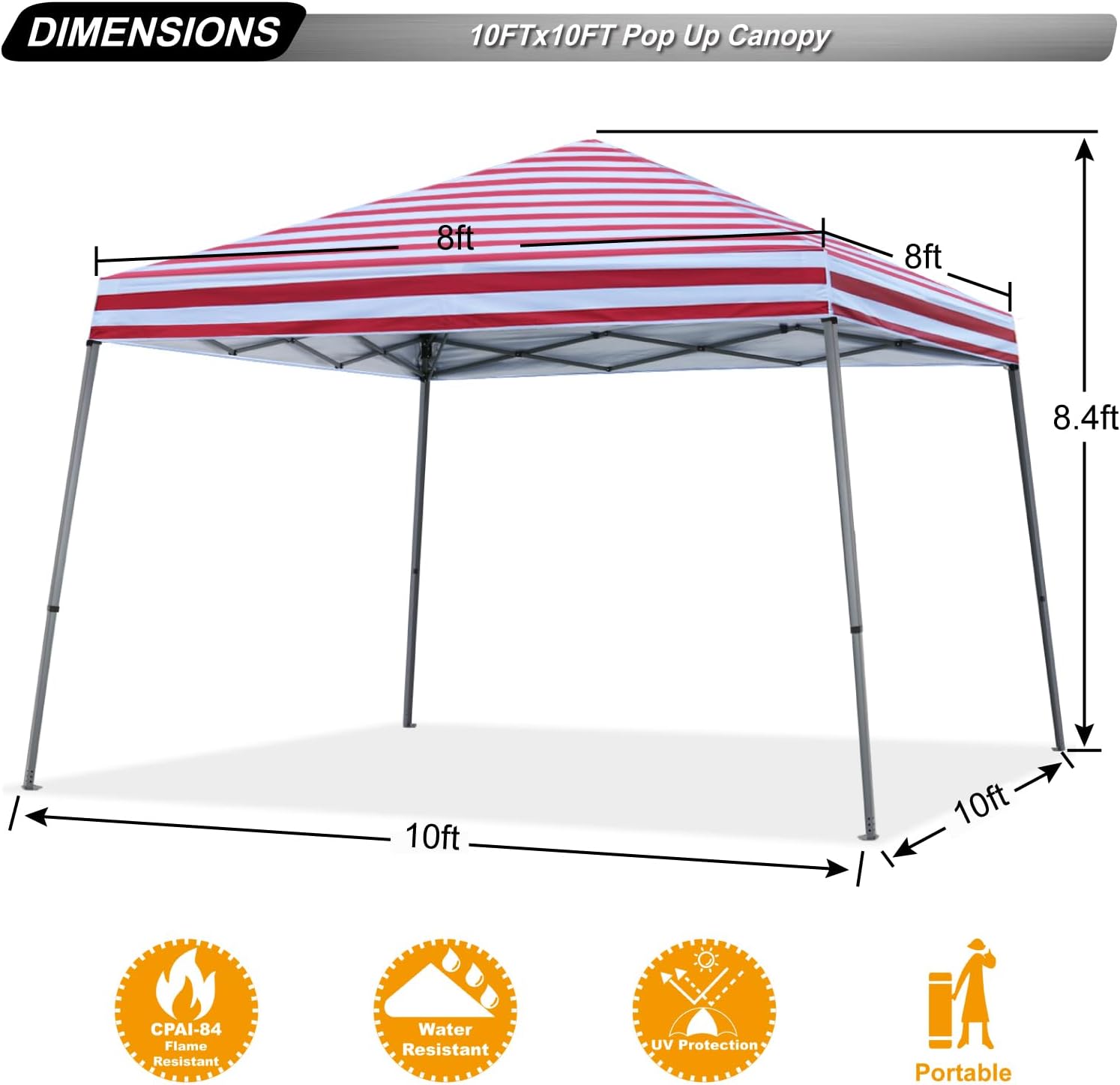 ABCCANOPY ABC-DHZK7-PBT Canopies-Sl - View #2
