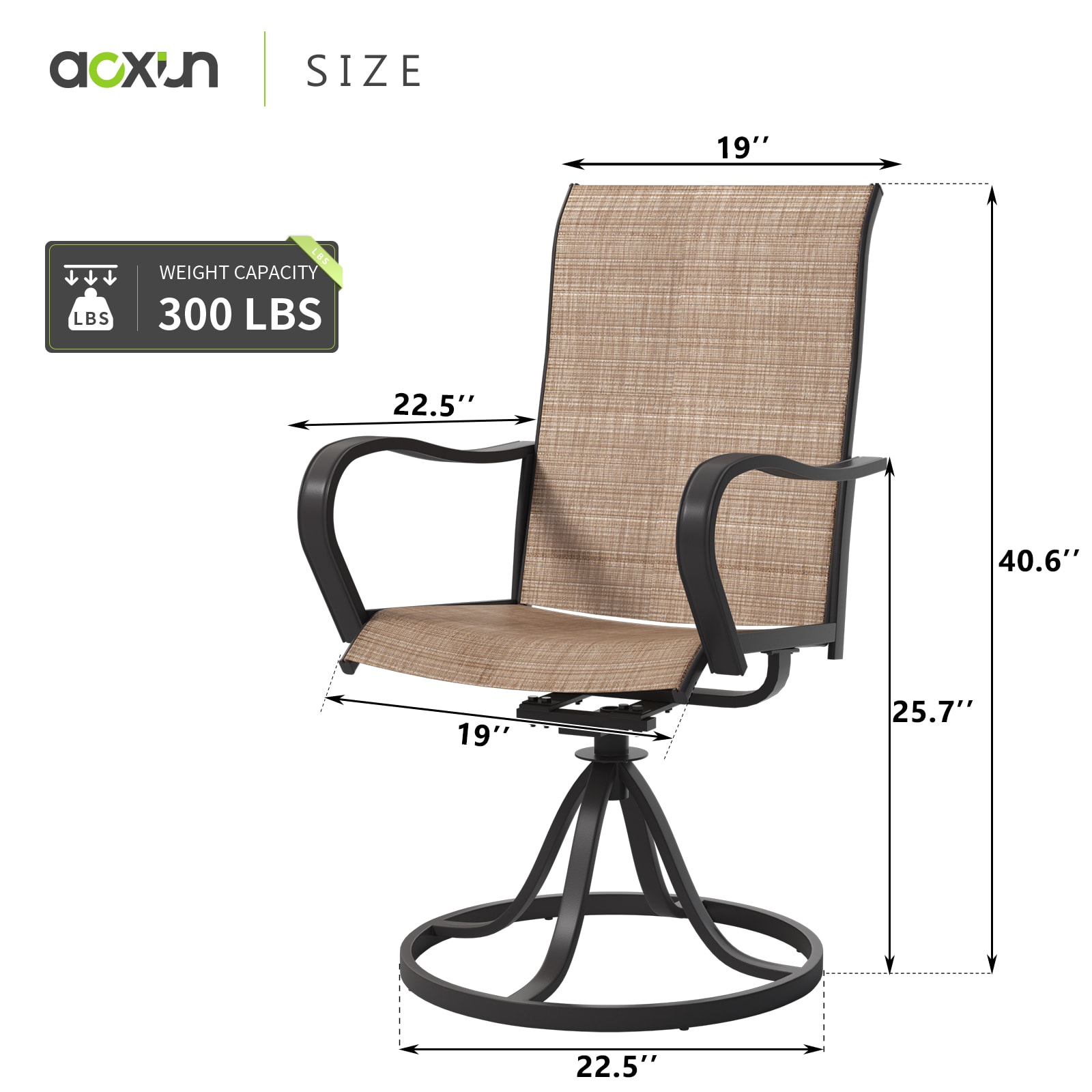AOXUN G23005-LS4 Patio-Chairs - View #6