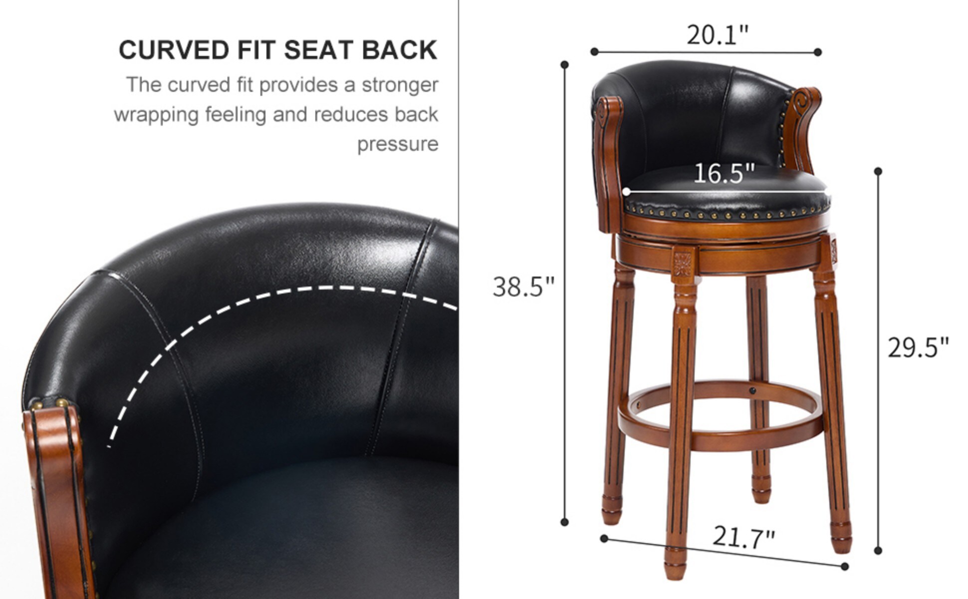 Clihome CL-AL68321 stools - View #7