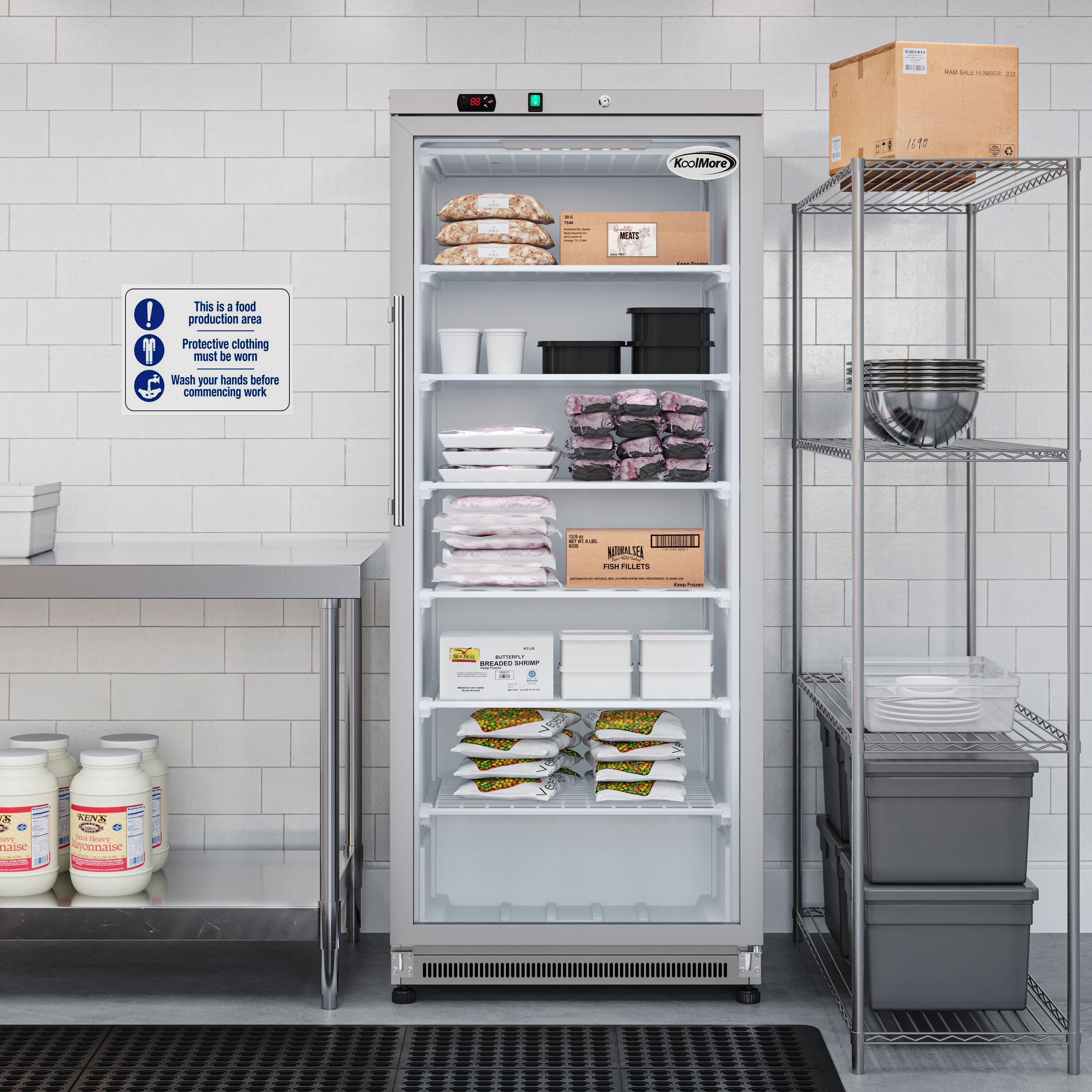 KoolMore LOW-KM-FMD20SGD Commercial-Freezers - View #2