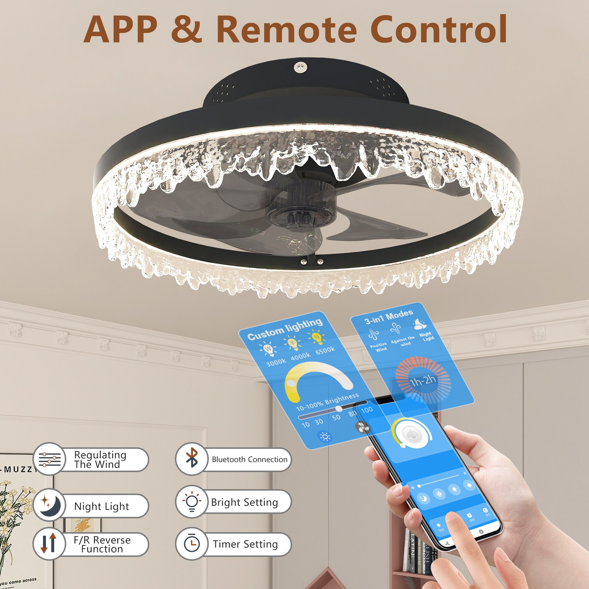 JUSHUA MT-P368701 Ceiling-Fans - View #3