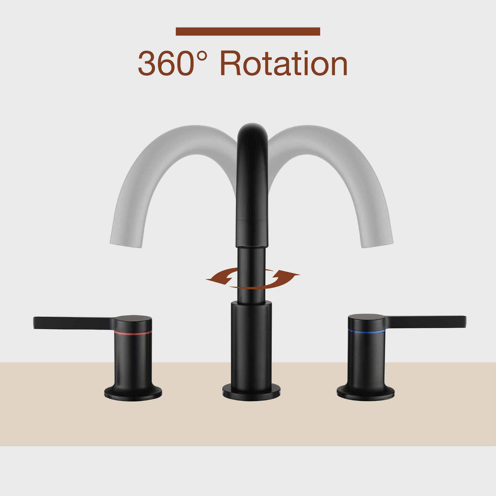 Mondawe MD1512B Lavatory-Faucets - View #2