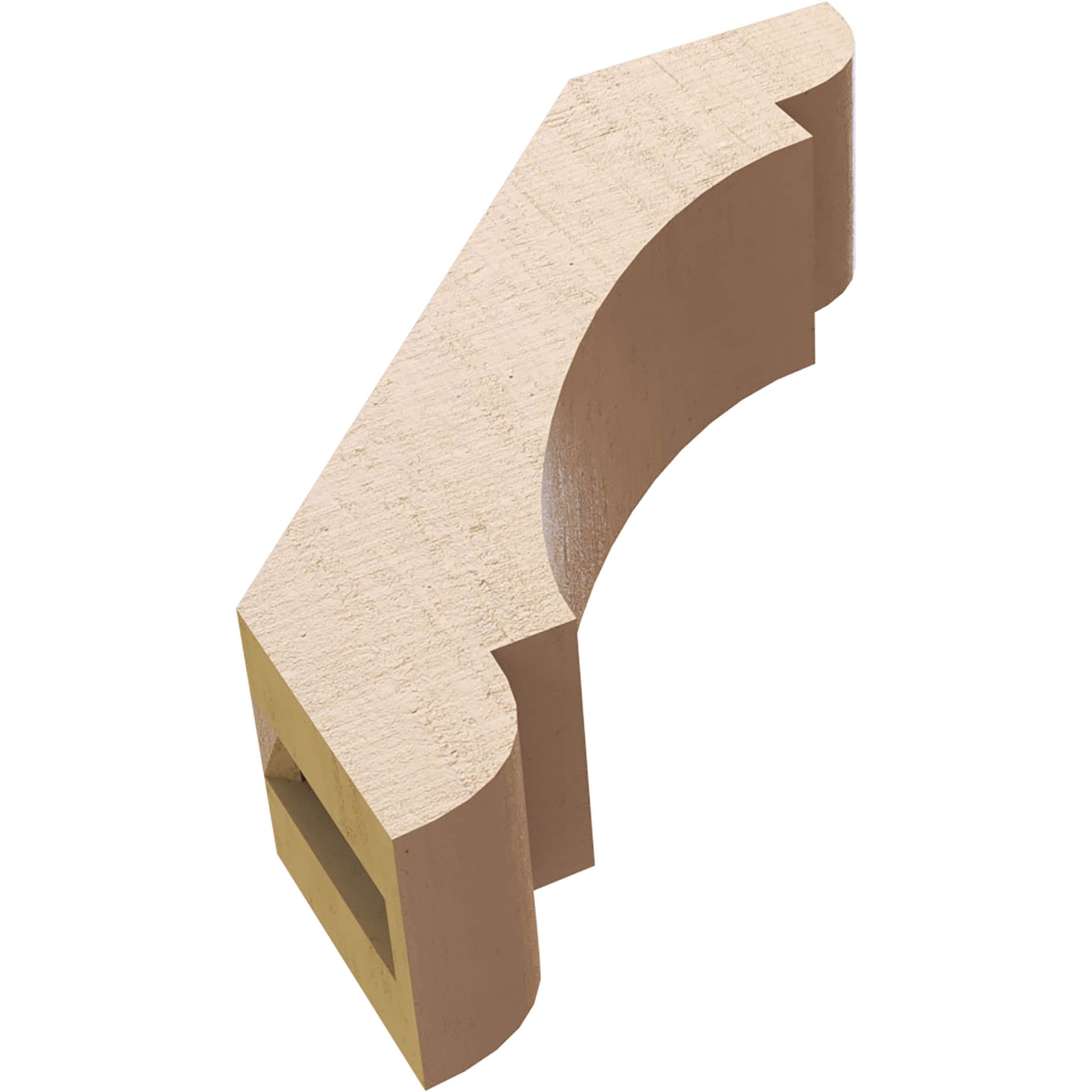 Ekena Millwork BRCUR03X10X10OLYRCPR braces - View #13