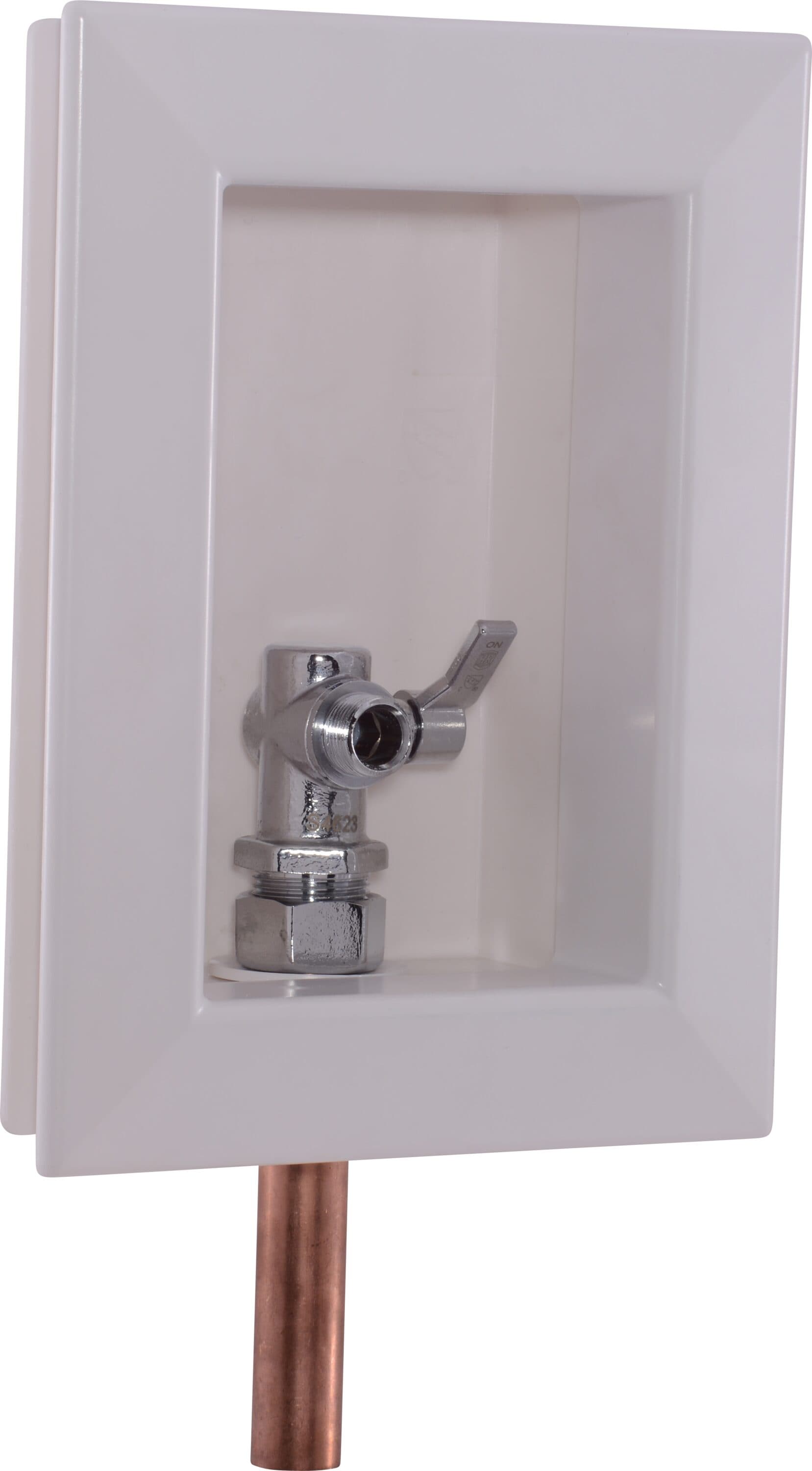 HoldRite HR-AF-M-1 Quarter turn ball valve CPVC Ice maker Outlet Box