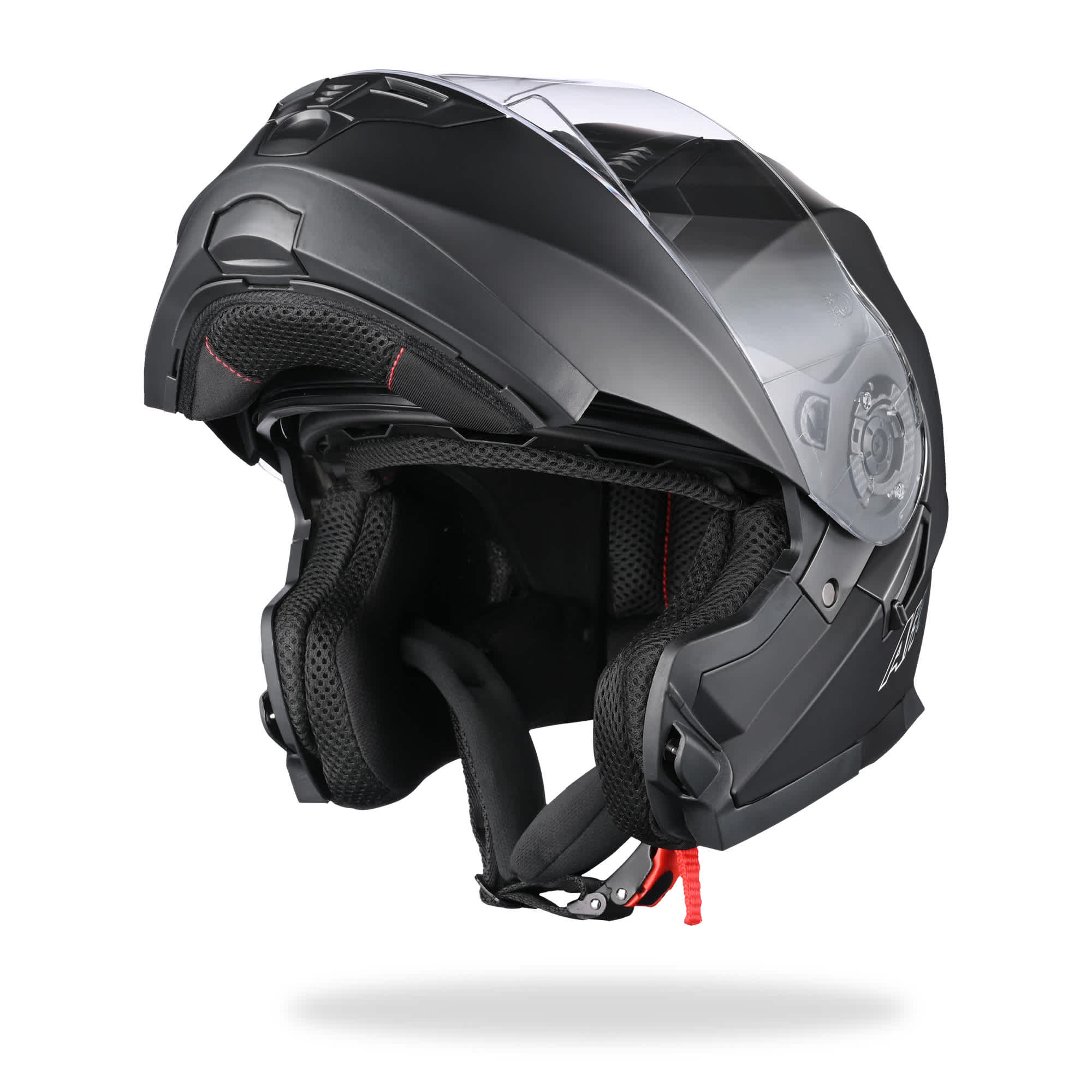 Yescom 33HEL003-162L-MAB-LO AHR RUN M3 Modular Flip Up Helmet Full Face Dual Visor DOT Motorcycle Bike L