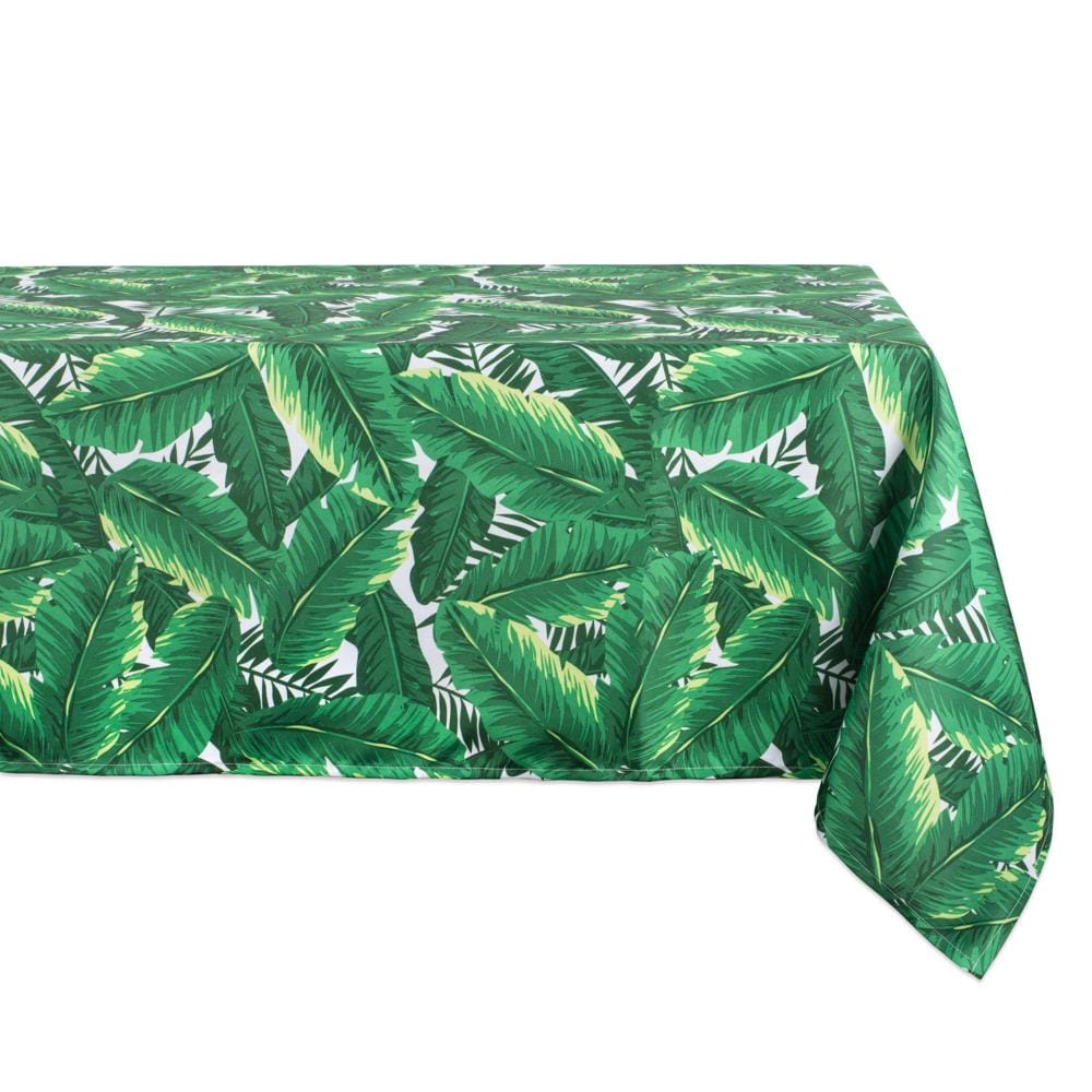 DII CAMZ37322 Banana Leaf Tablecloth