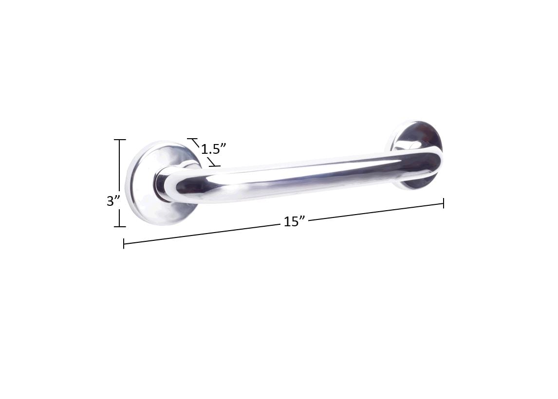 CSI Bathware BAR-SB12-TW-125-PO Grab-Bars - View #3
