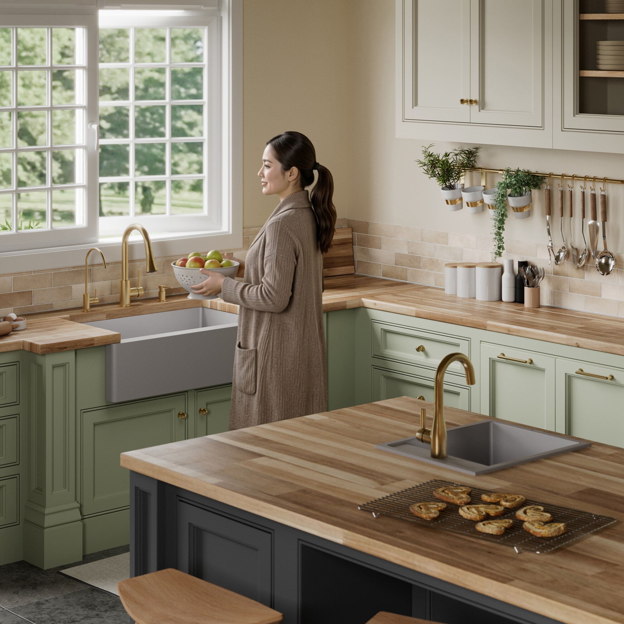 Karran QA-760-GR-PK1 Kitchen-Sinks - View #11