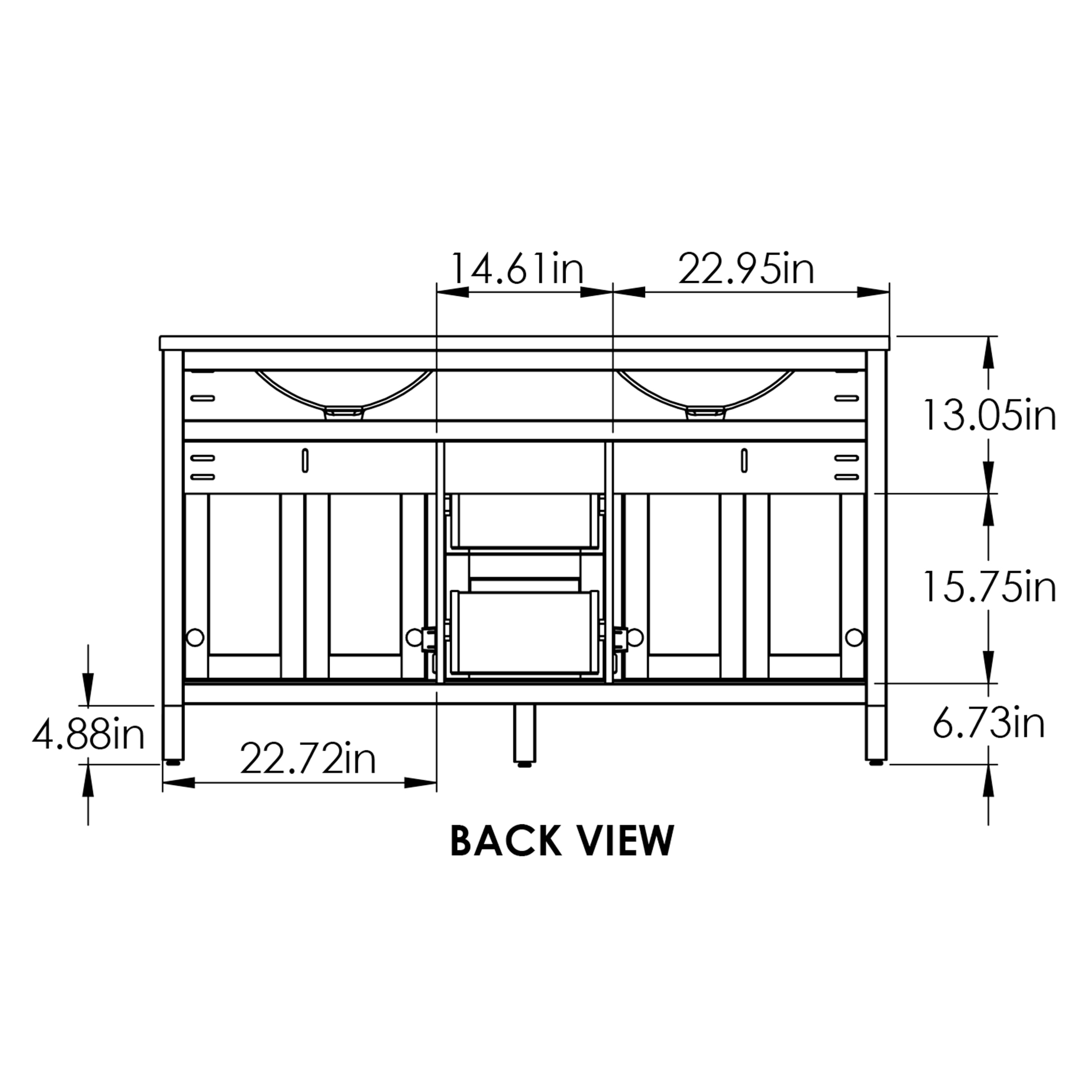 Diamond NOW C60W30016 Bath-Vanity-Combo - View #18
