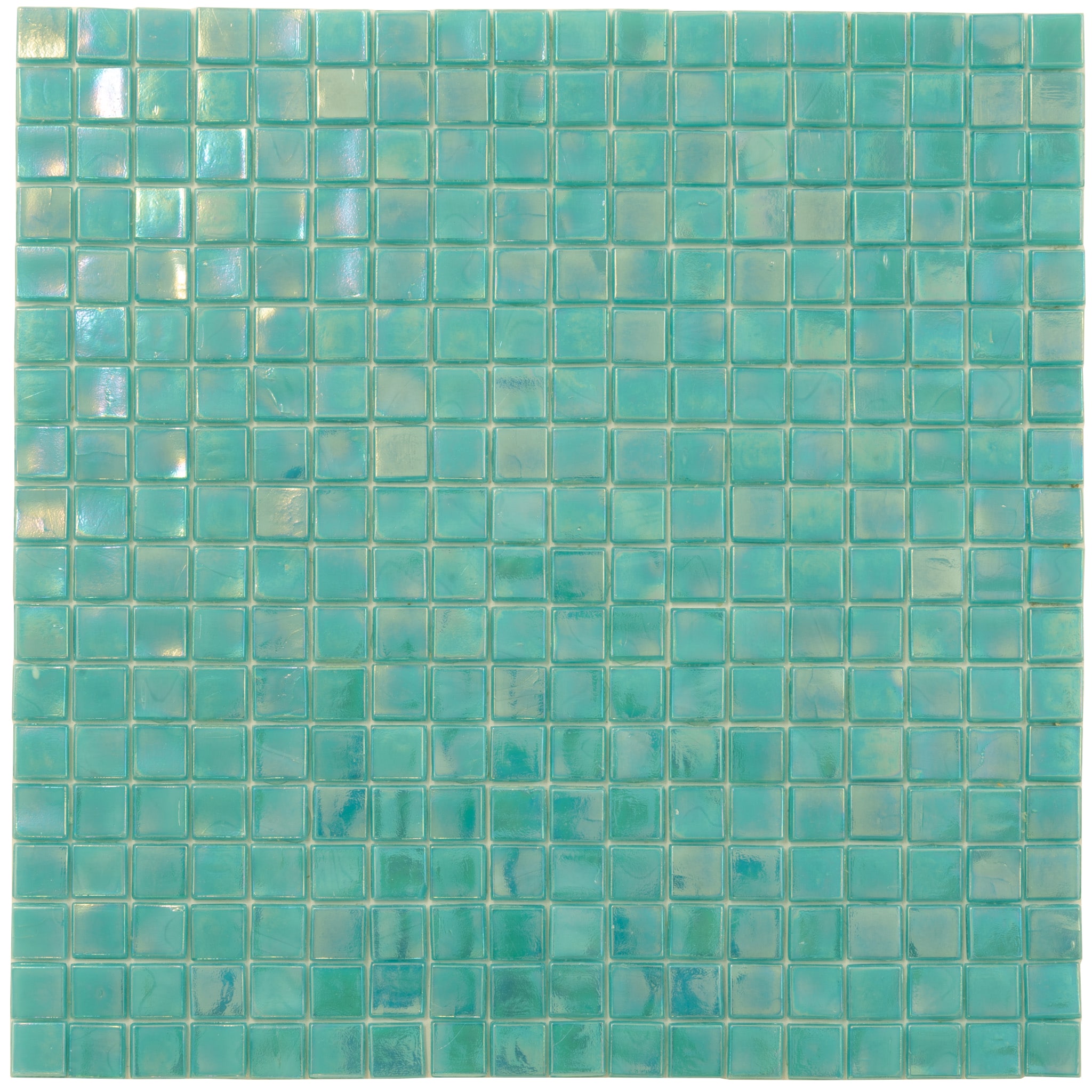 Apollo Tile Skosh Dark Ocean Green 11-1/2-in x 11-1/2-in Glossy Glass Uniform Squares Floor and Wall Tile (18.69-sq. ft/ Carton)