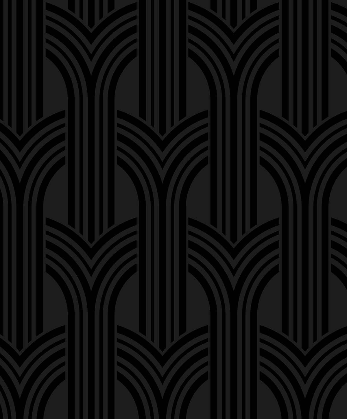 NextWall - 31.35-sq ft Onyx Vinyl Geometric Self-adhesive Peel and Stick Wallpaper