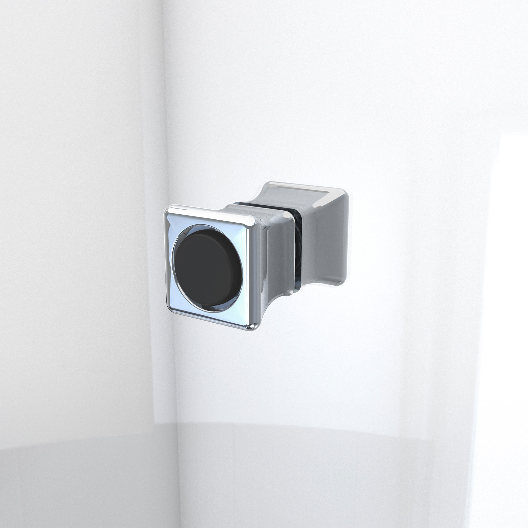 Aqua-Q Fold 32" Chrome Frameless Bifold Shower Kit
