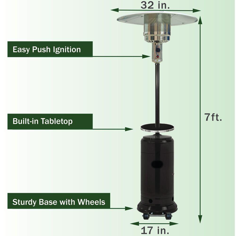 Hanover HAN004BLKL Outdoor-Gas-Patio-Heaters - View #2