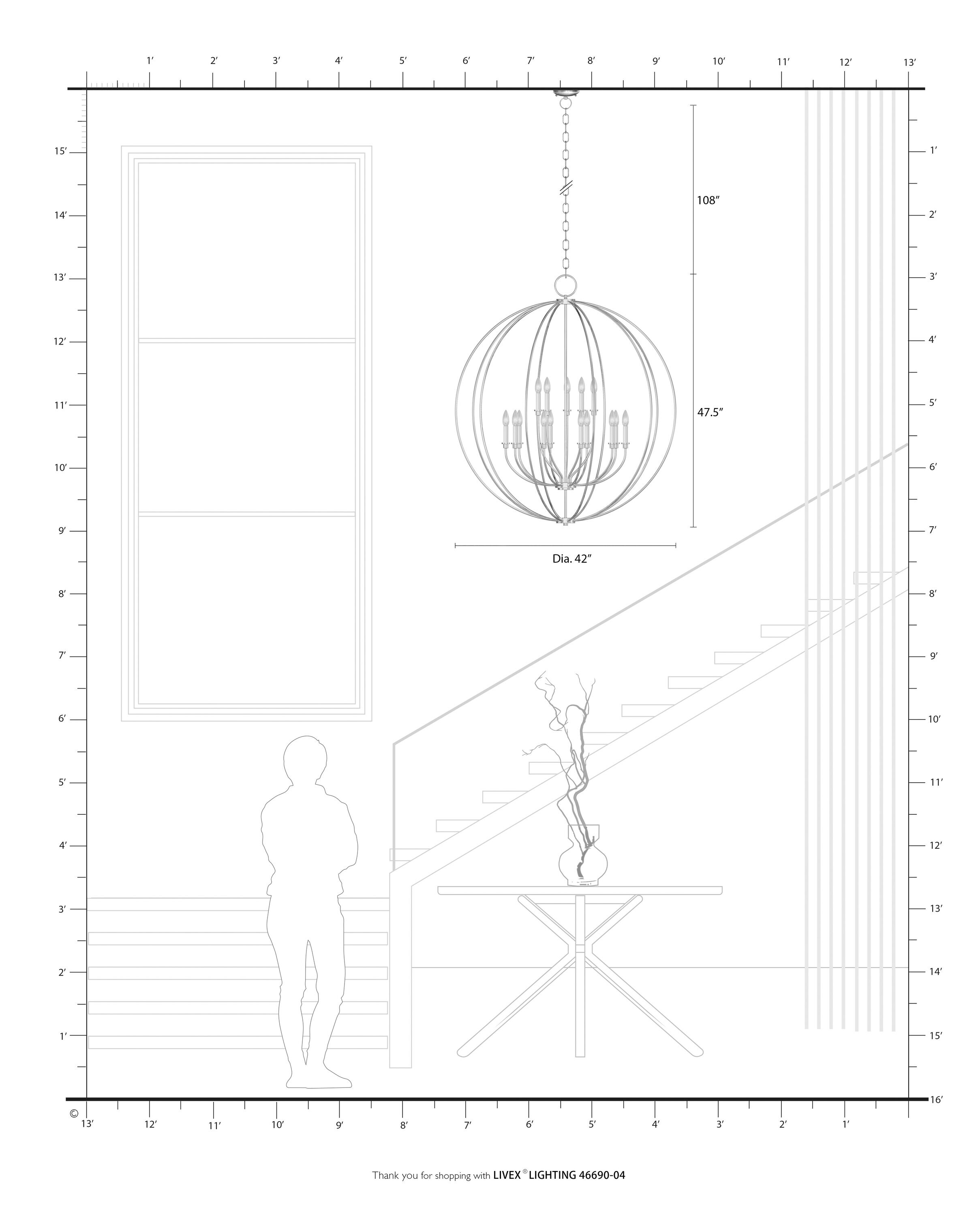 Livex Lighting 46690-04 b090015 - View #12
