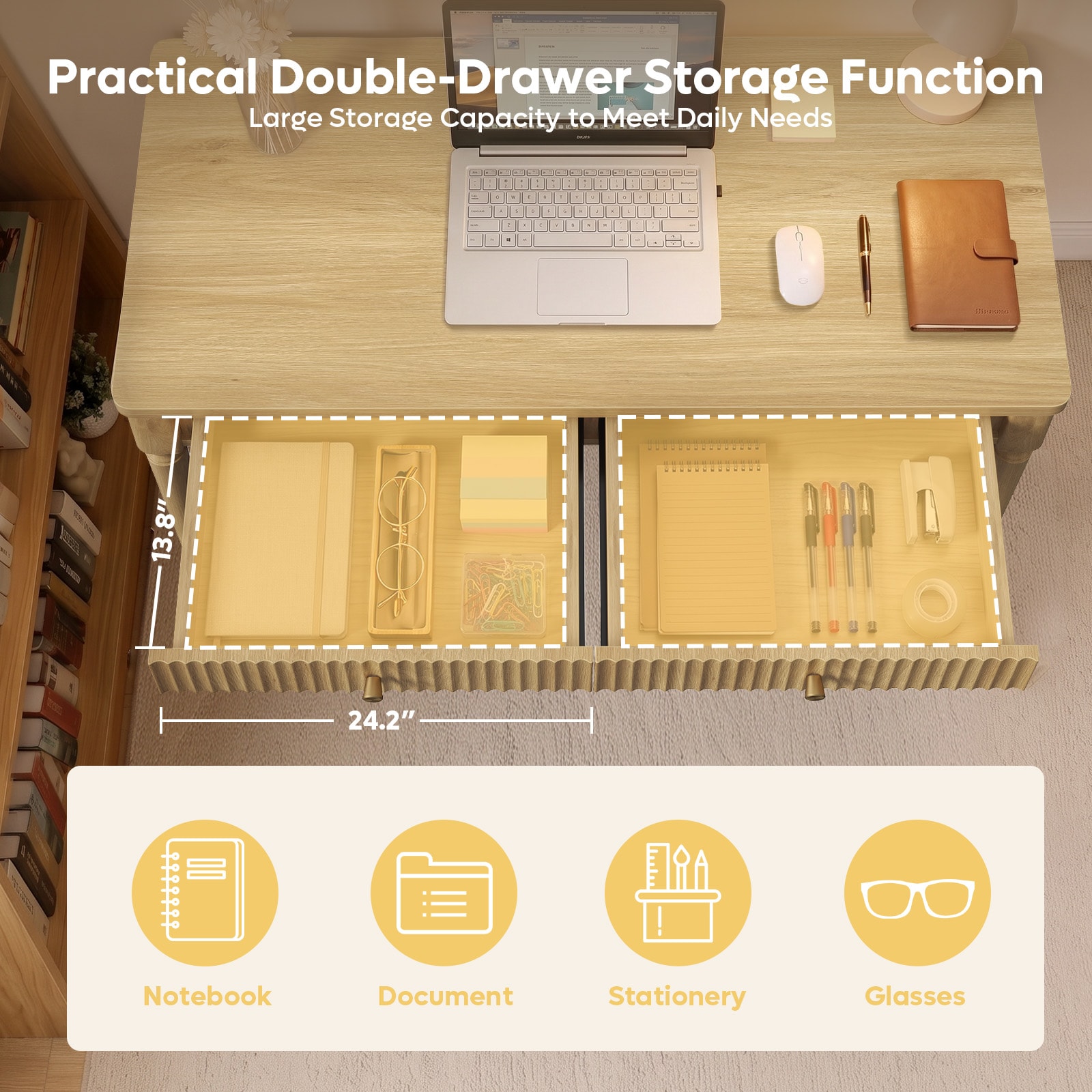 Bestier LOW-H109014A-LOG desks - View #5