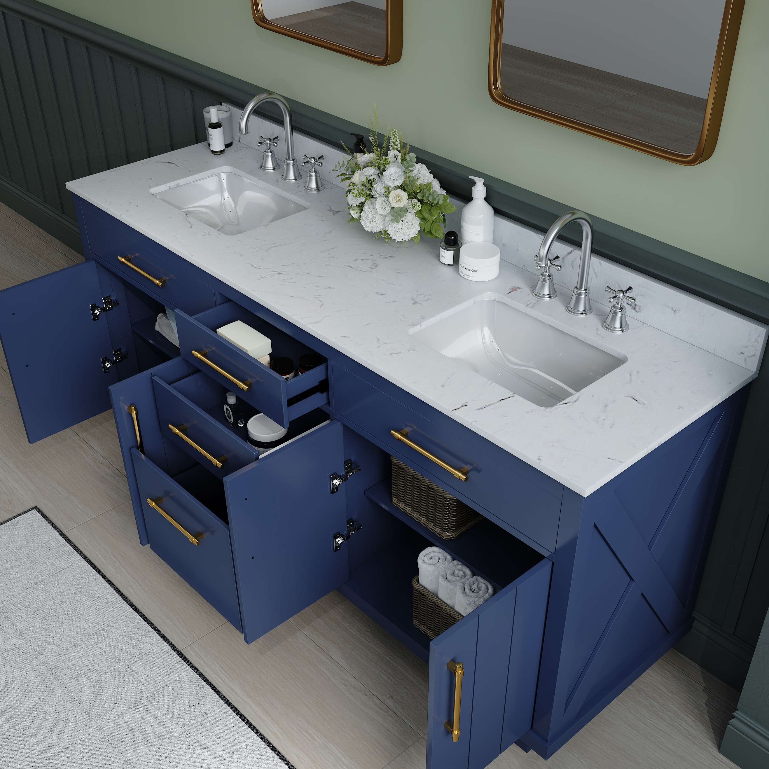 JEAREY JE-DXRZJSF-LG Bath-Vanity-Combo - View #4