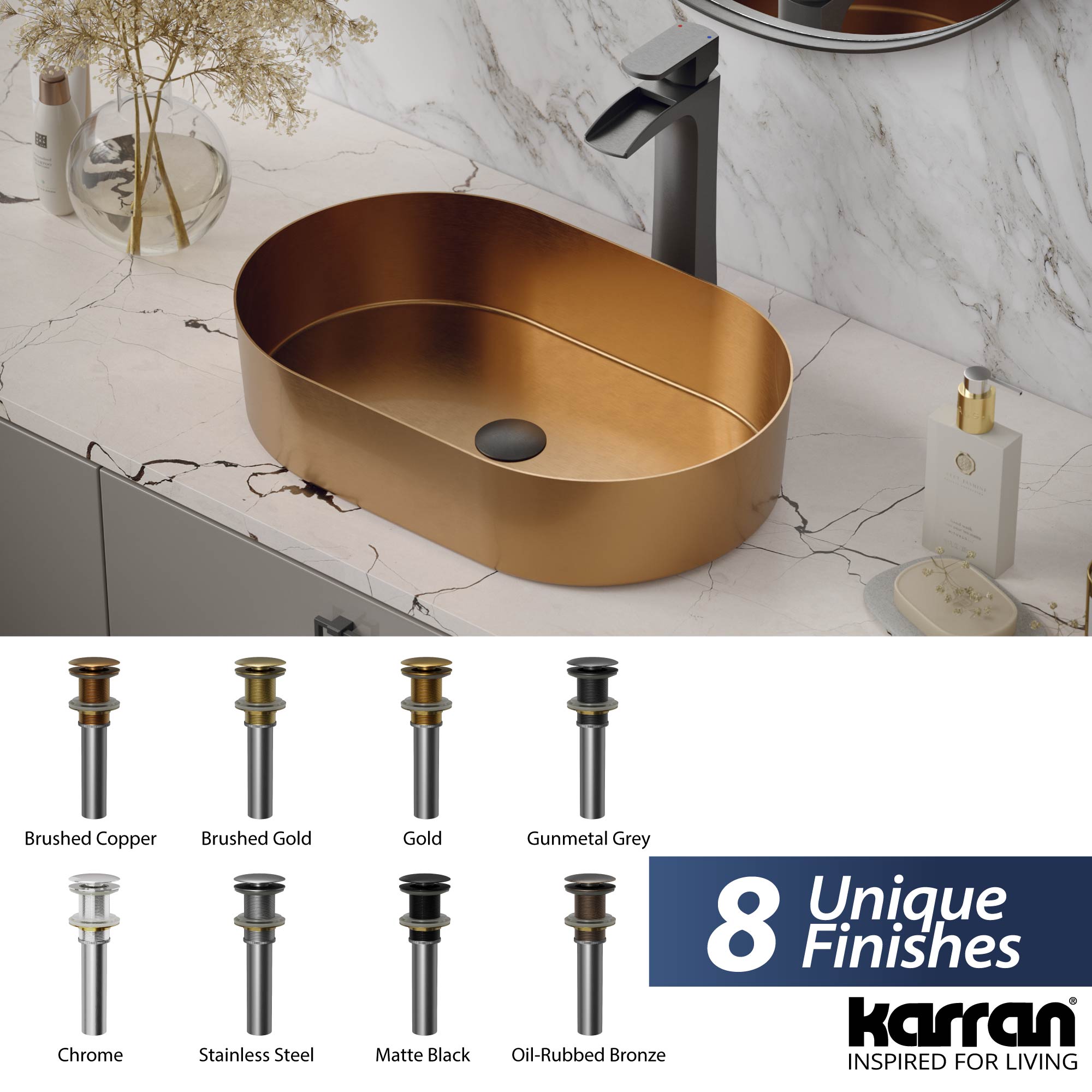 Karran PU25GG Popup-Drains-Accessories - View #4
