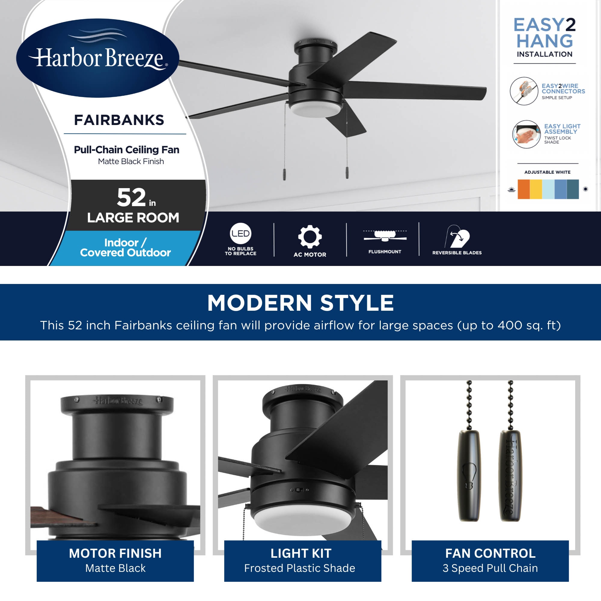 Harbor Breeze 43492 Ceiling-Fans - View #3