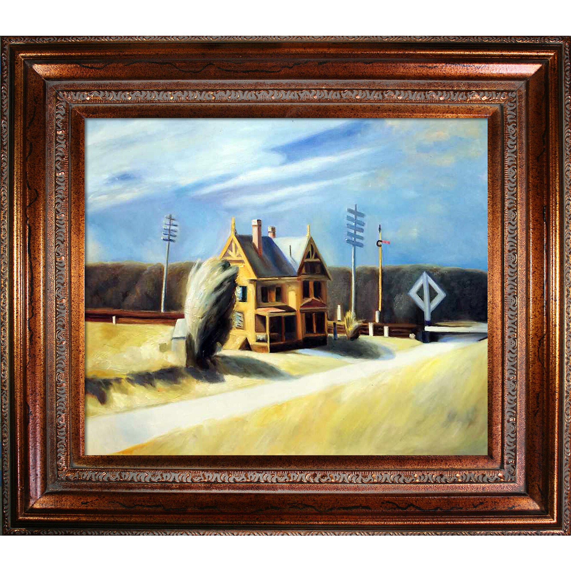 Railroad Crossing 1923 Wall Art At Lowes Com