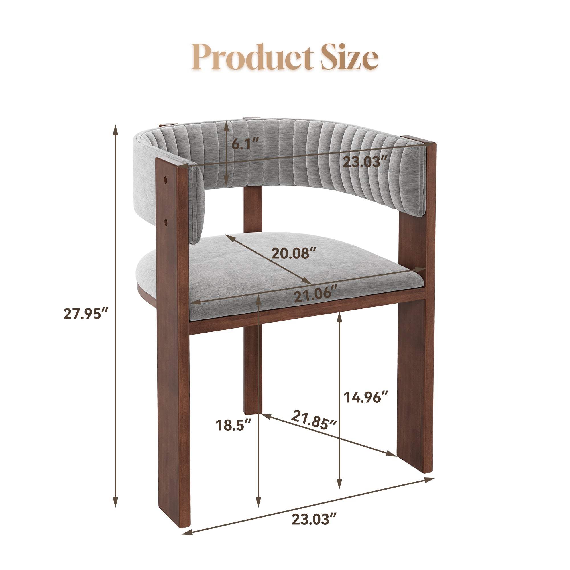 Boyel Living BLWCWS6198-GY Dining-Chairs - View #2