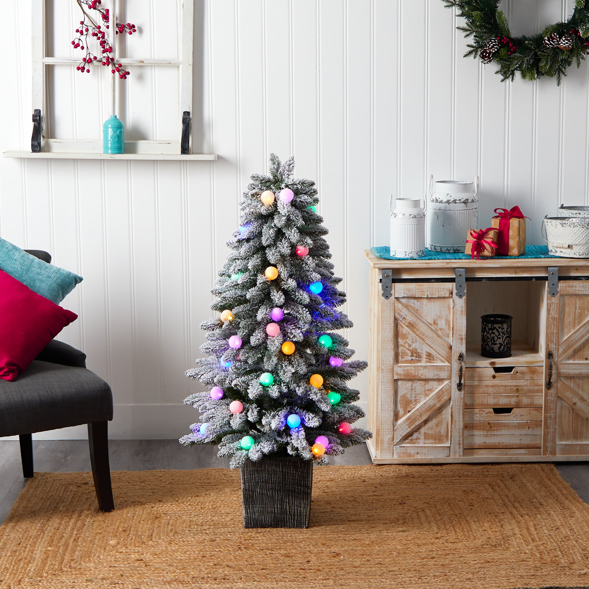 Nearly Natural T3035 Artificial-Christmas-Trees - View #7
