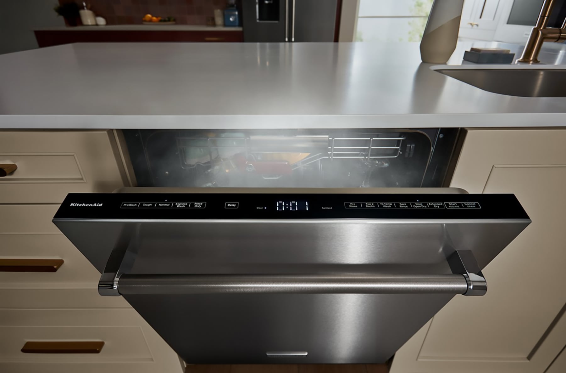 KitchenAid 24-in Top Control Built-In Dishwasher With Third KitchenAid 24-in Top Control Built-In Dishwasher With Third