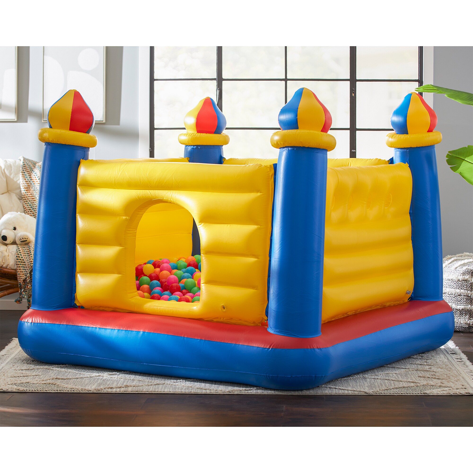 Intex 69-in x Polyethylene Bounce House in the Bounce Houses