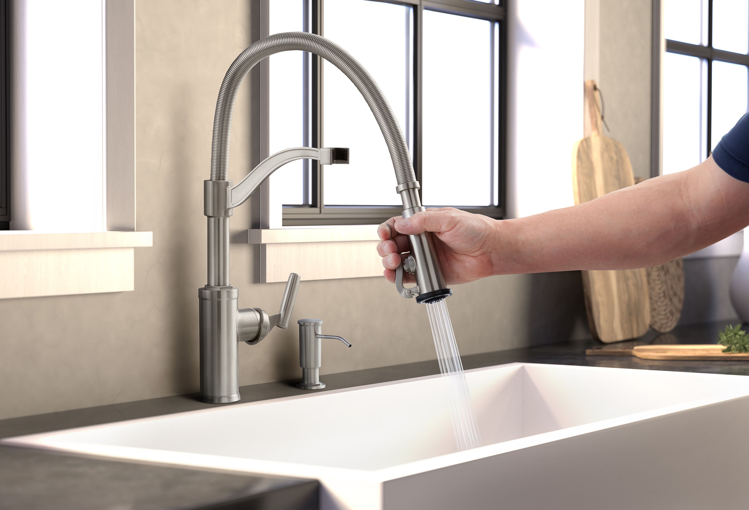 allen + roth 21-K151HCSS-AR Kitchen-Faucets - View #4