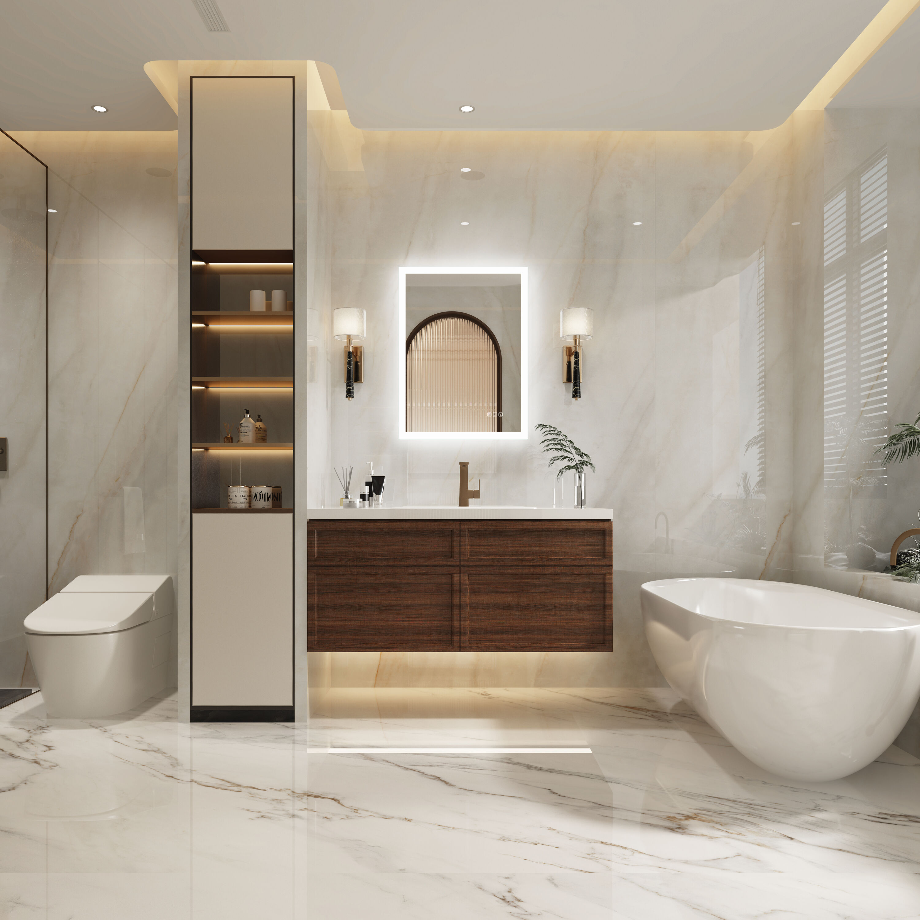 Forclover MRE-7GX2432 Framed-Bath-Mirrors - View #7