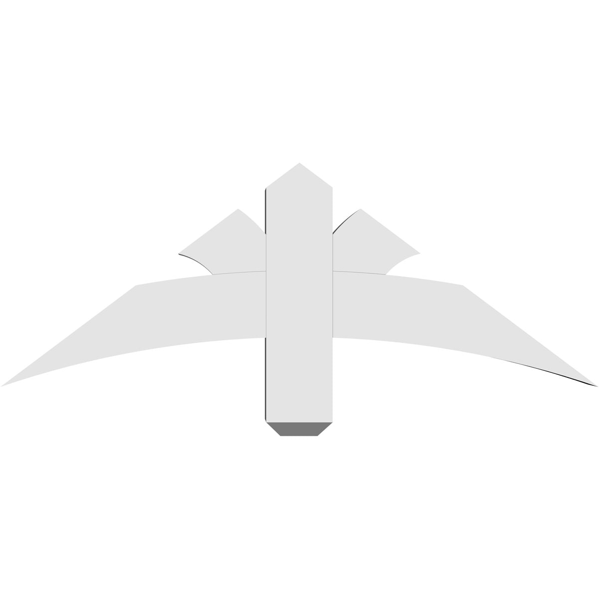 Ekena Millwork GBP036X14X0404DAV00 Exterior-Brackets-Braces - View #4