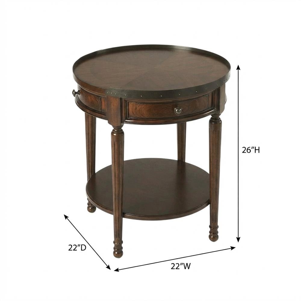 FurniFact BO2413788WHT End-Tables - View #4
