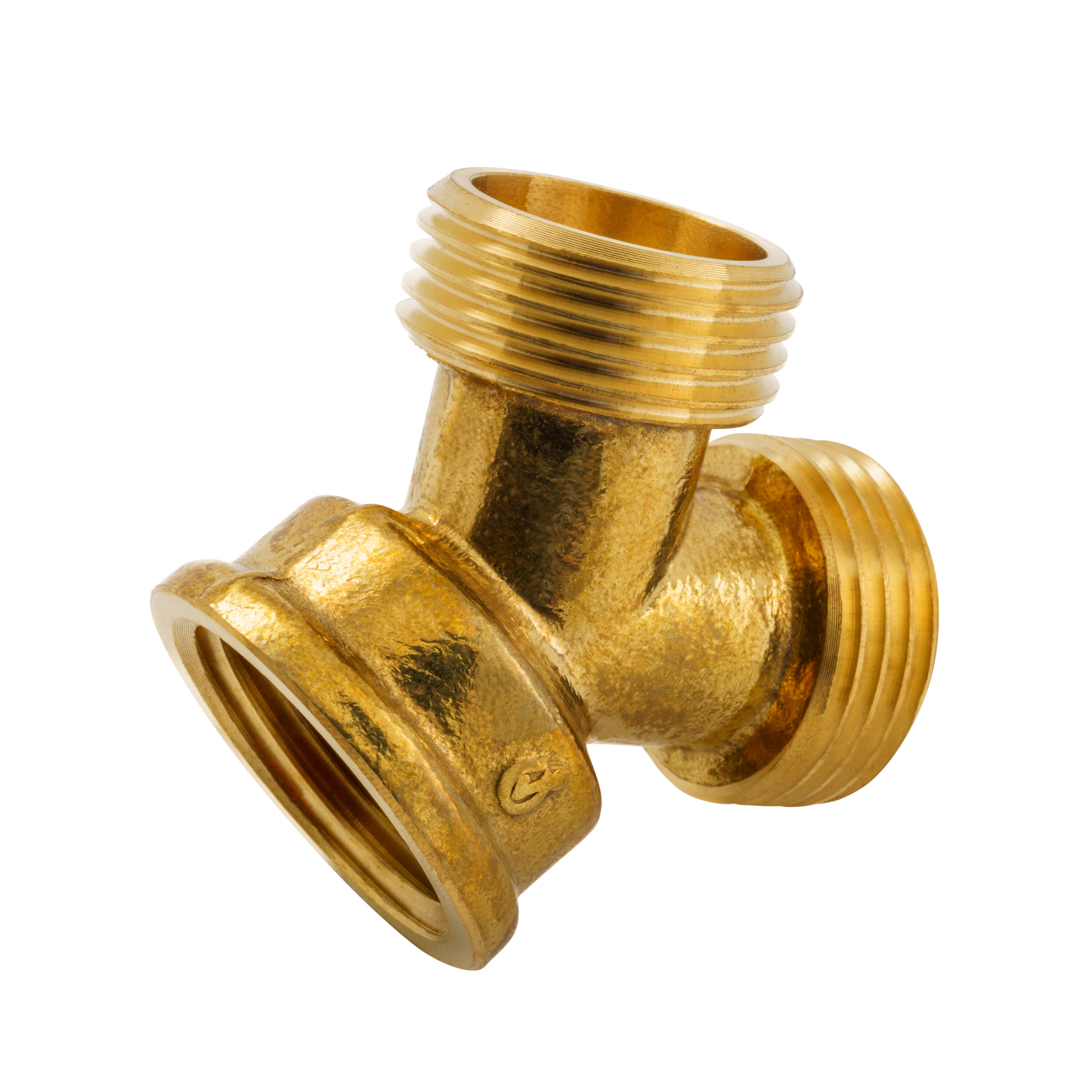 Proline Series 3/4-in x 3/4-in Threaded Wye Fitting in the Brass Fittings  department at