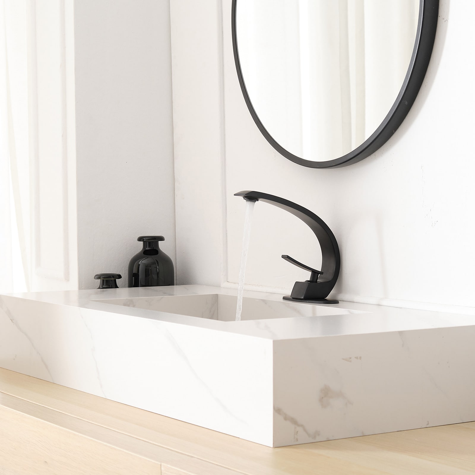 BWE A-96019-BLACK Lavatory-Faucets - View #2