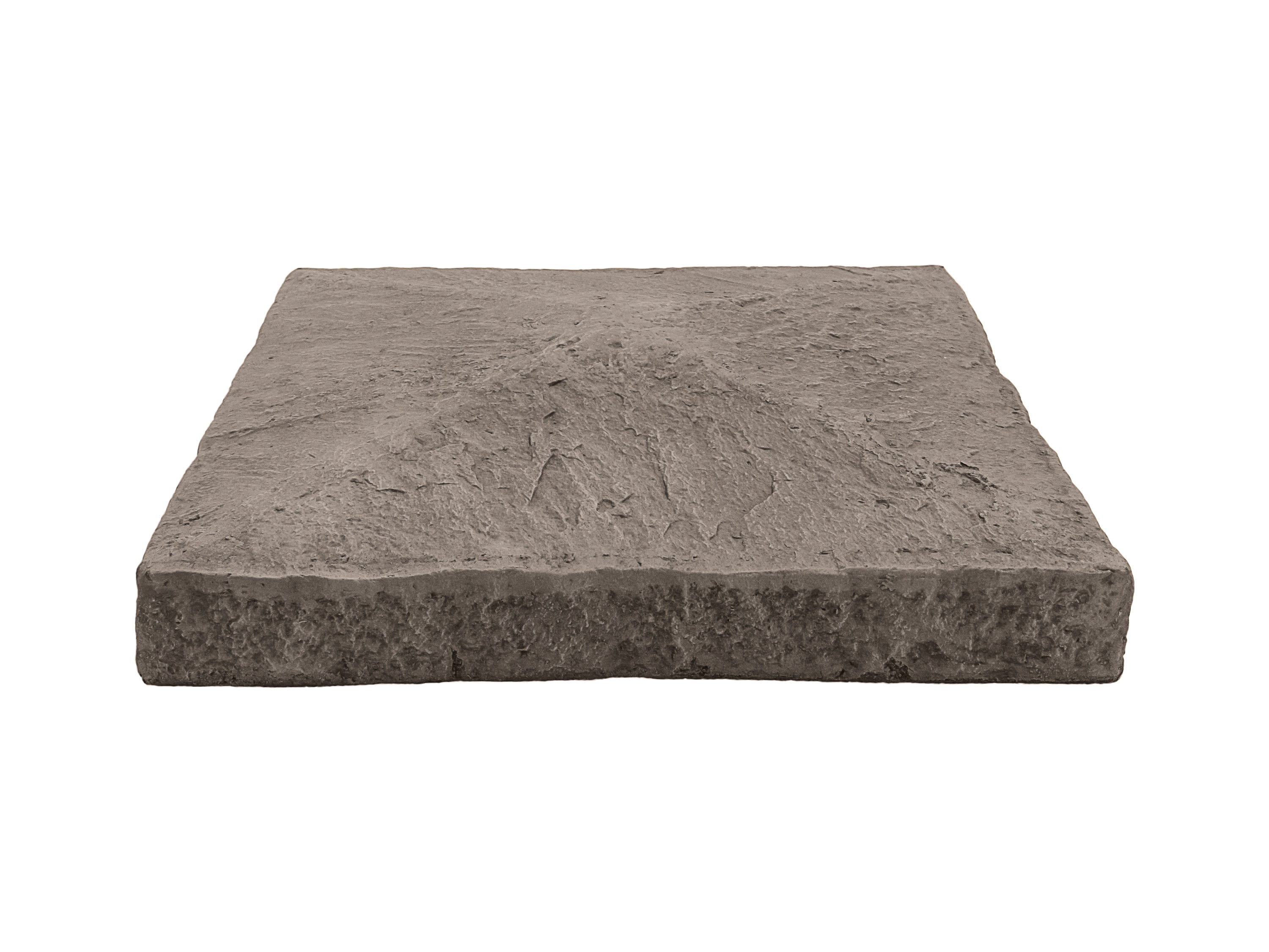 GenStone PPCDS Stacked Stone Peaked Pillar Cap 1.27 Square feet Desert Sunrise Faux stone veneer