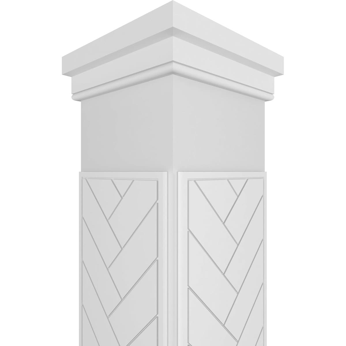 Ekena Millwork CC0808ENHBDPRPR Column-Wraps - View #4