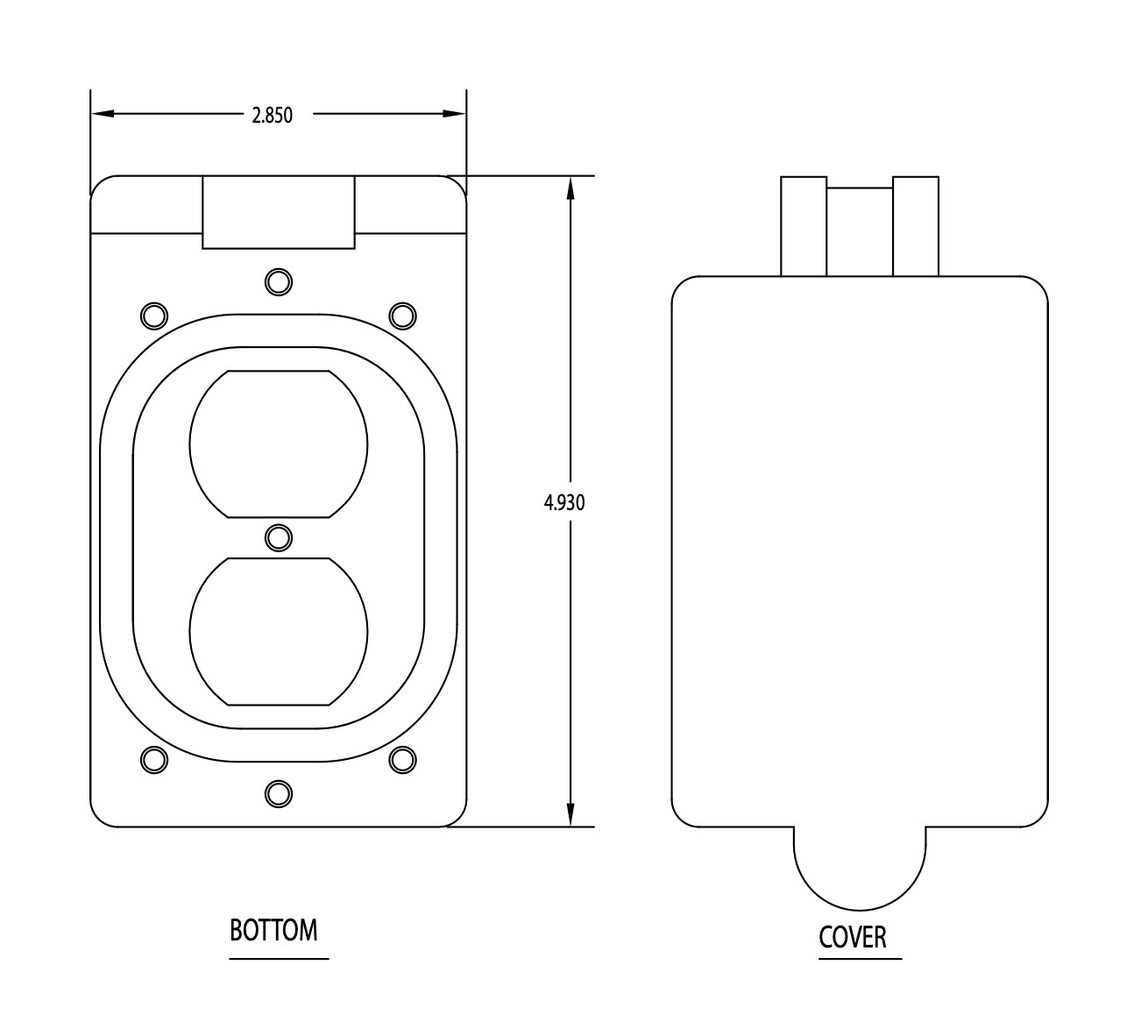CANTEX L5133352 Electrical-Box-Covers - View #4