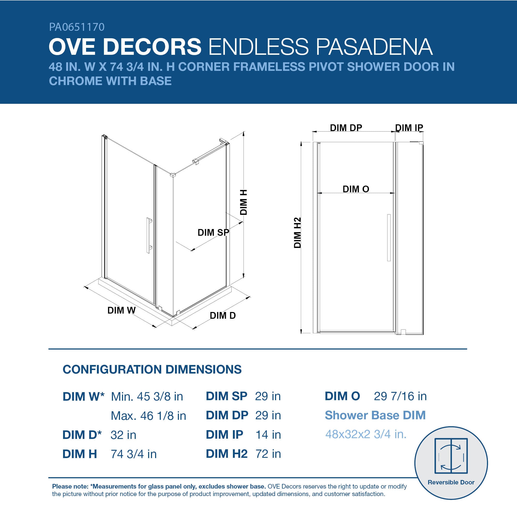OVE Decors 828796052788 Alcove-Shower-Kit - View #2
