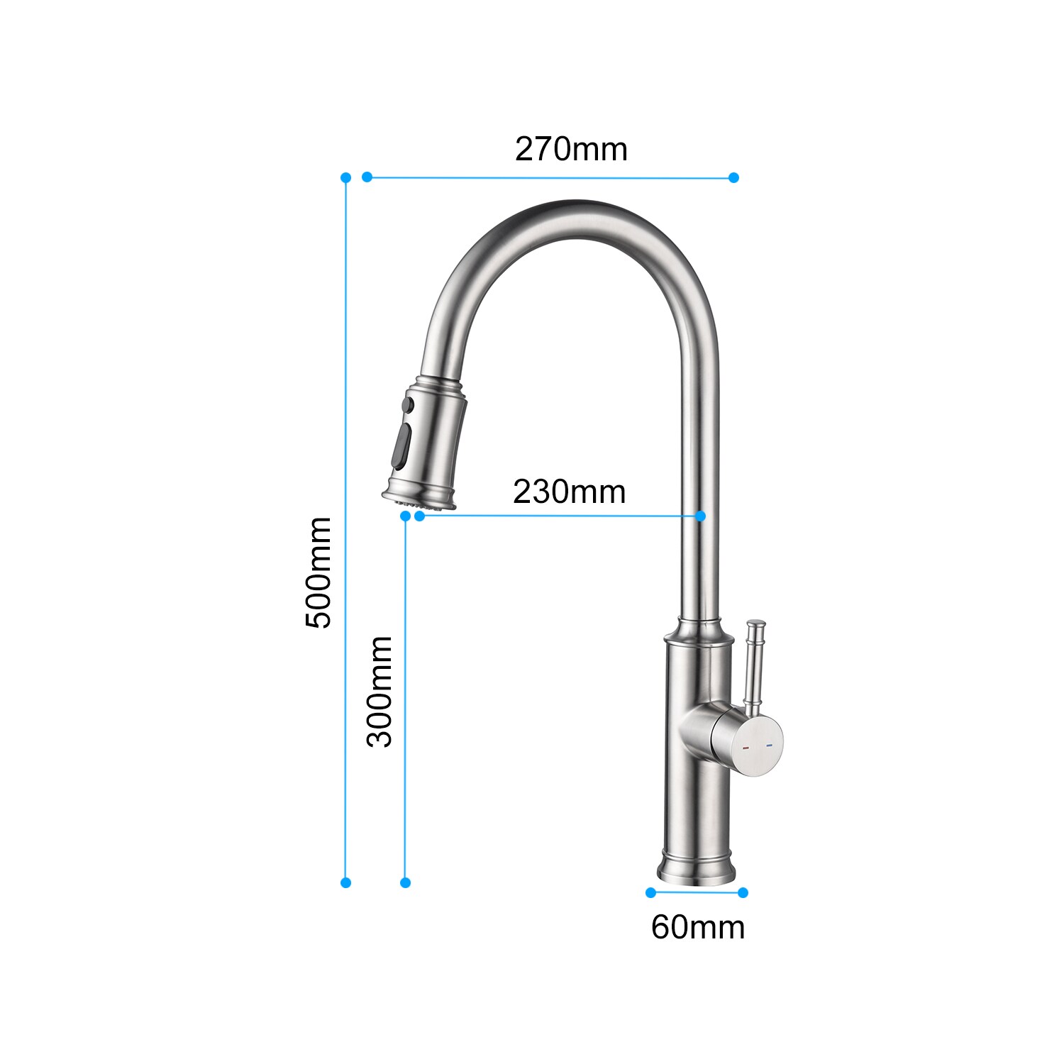 Ovios TH4026 Kitchen-Faucets - View #8