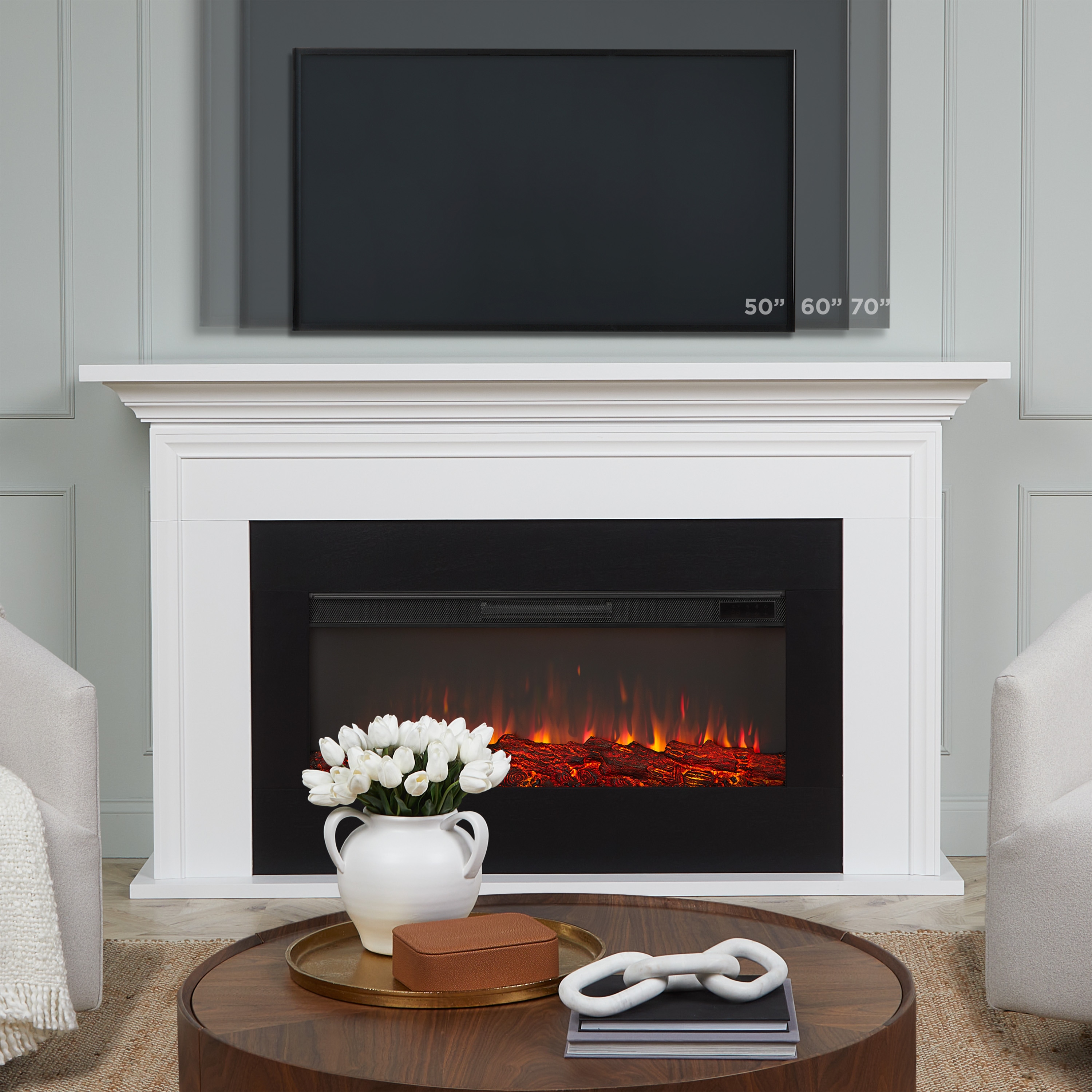 Real Flame 13065E-W Electric-Fireplaces - View #3