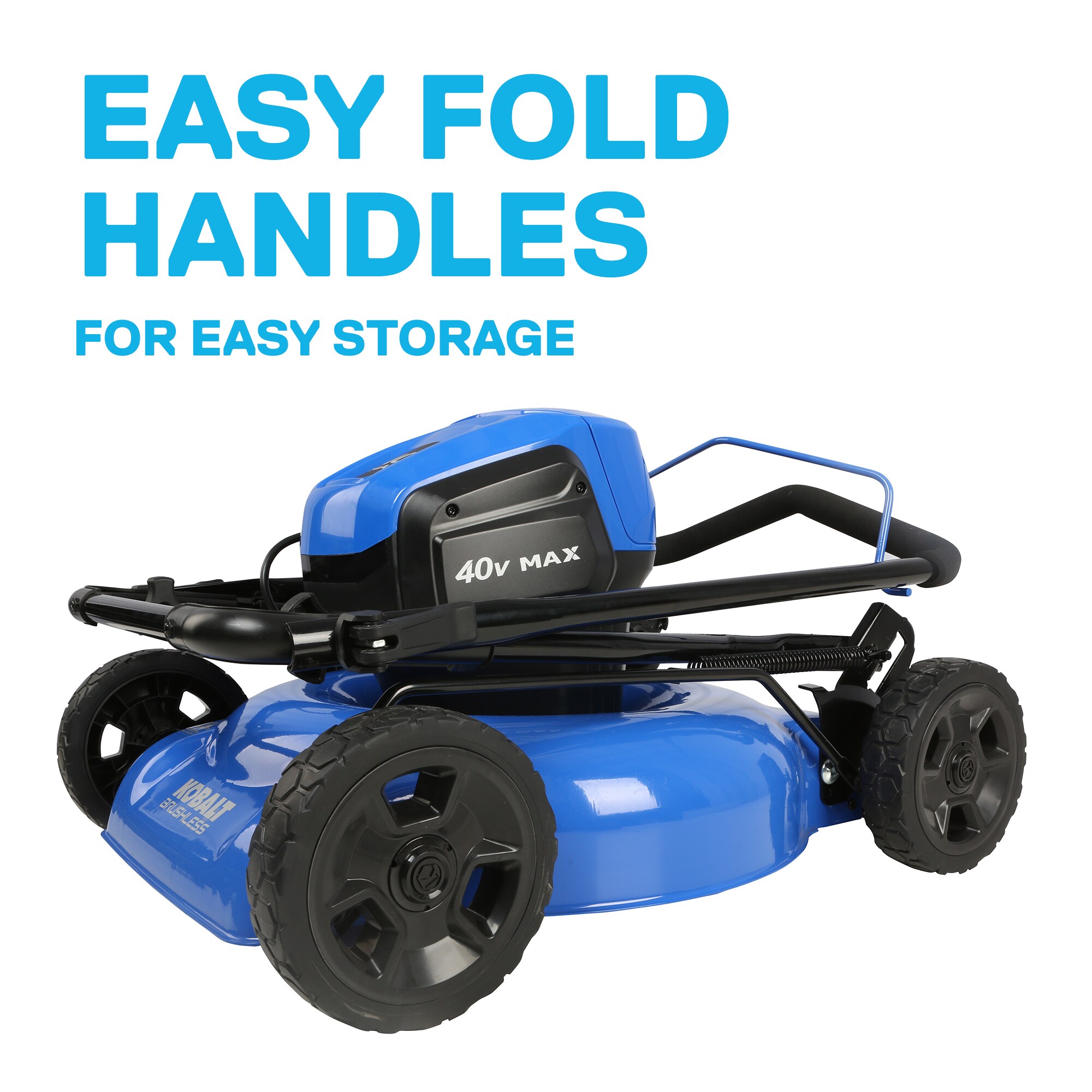 Kobalt 40volt 19in Cordless Push Lawn Mower 4 Ah (1Battery and
