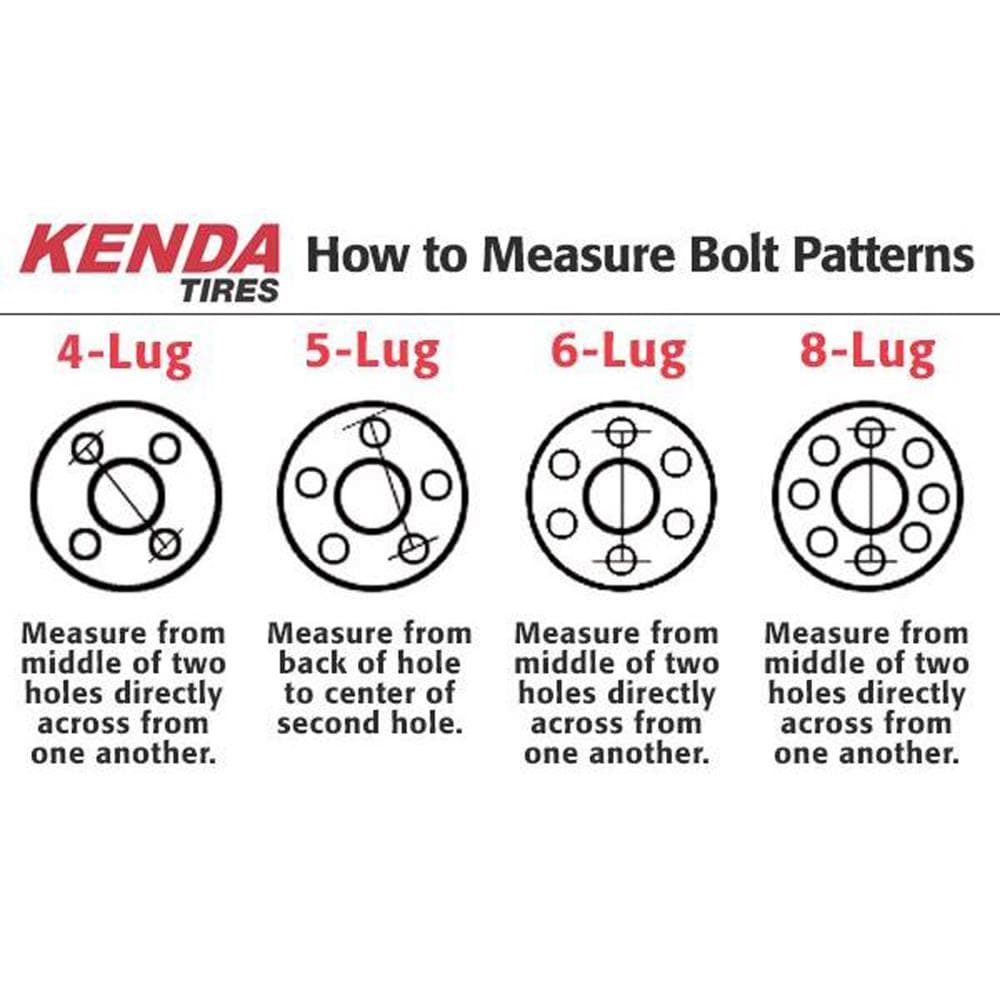 Kenda Loadstar Trailer Tire and 4-hole Wheel- 5.30-12 Lrc at Lowes.com