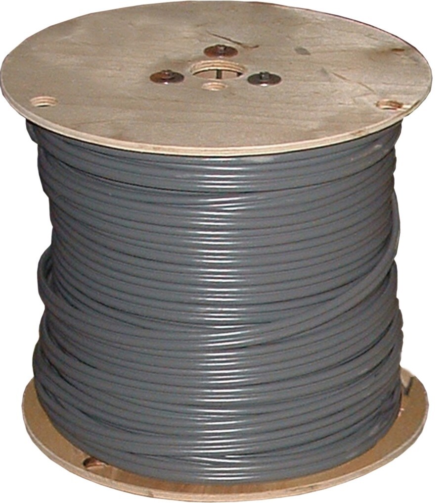 6-6-6-6 Copper SER Service Entrance Cable PVC Jacket Gray Lengths 10' to 1000' 